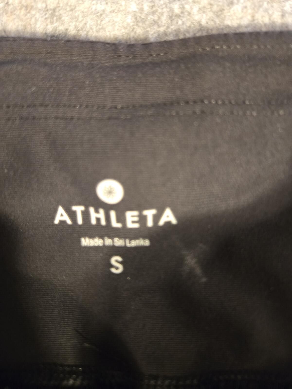 Other Athleta Stealth Mesh Black Leggings Sz S Yoga Gym Training Size 28" / US 6 / IT 42 - 3 Thumbnail