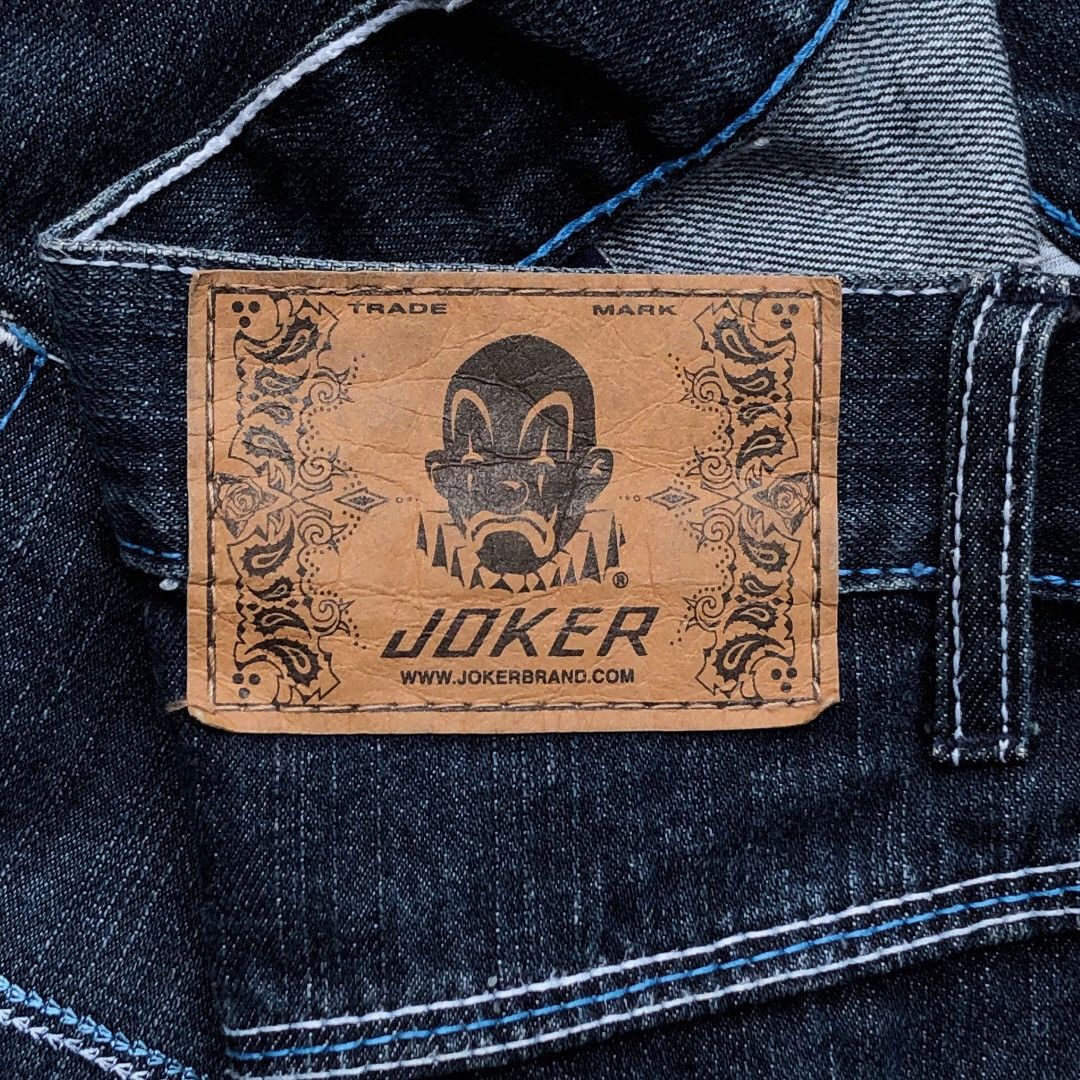 Vintage JOKER BRAND Blue Denim Pants Size US 34 / EU 50 - 7 Thumbnail