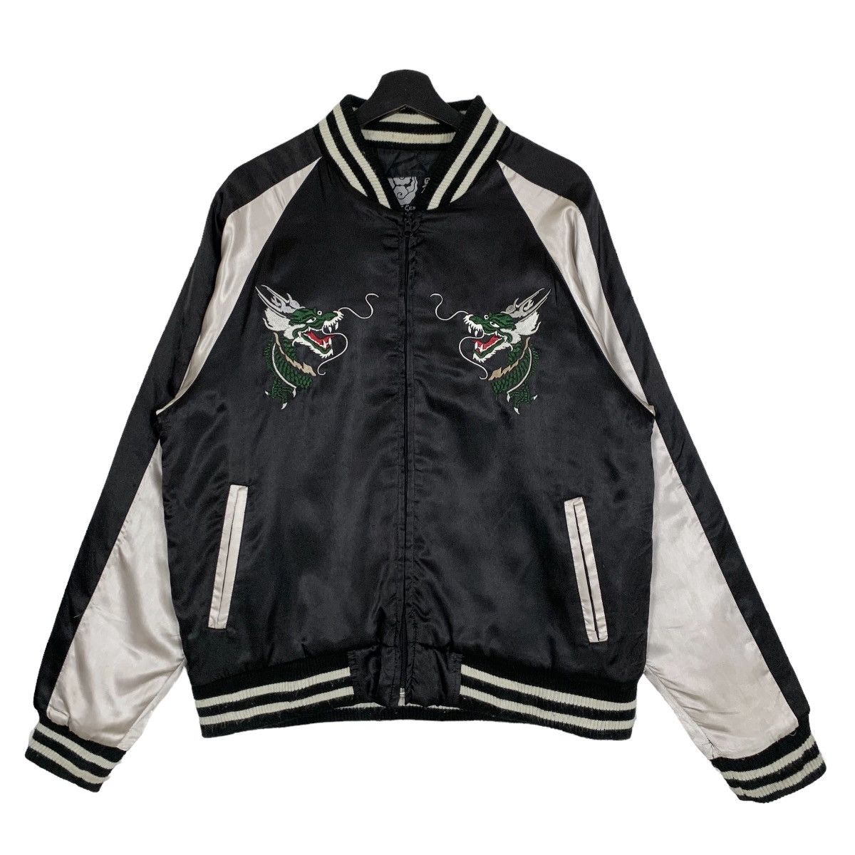 Japanese Brand Vintage Seku Japan Dragon Sukajan Souvenir Embroidery Jacket Size US M / EU 48-50 / 2 - 2 Thumbnail