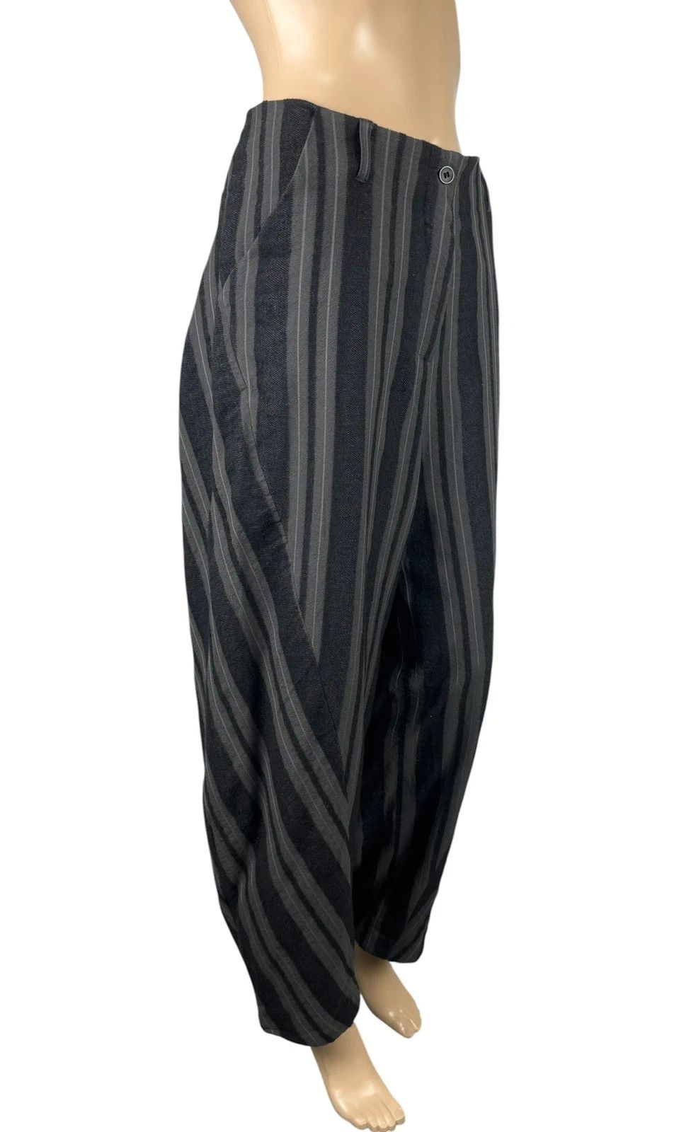 Other Lilith Baggy Pants Striped Wool Cotton size L Size 30" / US 8 / IT 44 - 3 Thumbnail