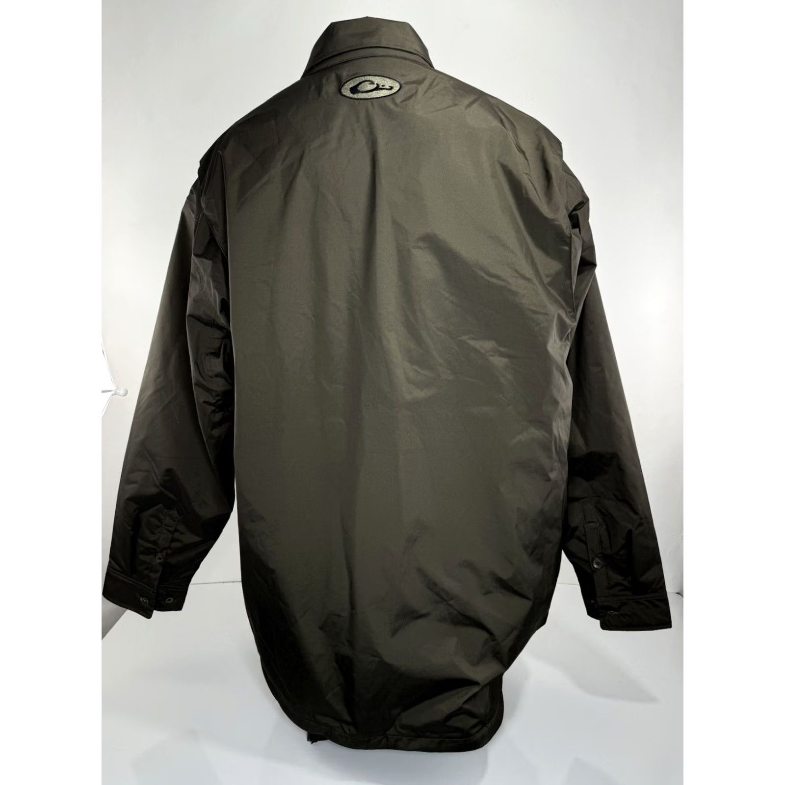 Vintage Drake Jacket - Fleece Lined 2XL Hunting Fishing Embroidered Green Ranch Field Men Size US XXL / EU 58 / 5 - 3 Thumbnail
