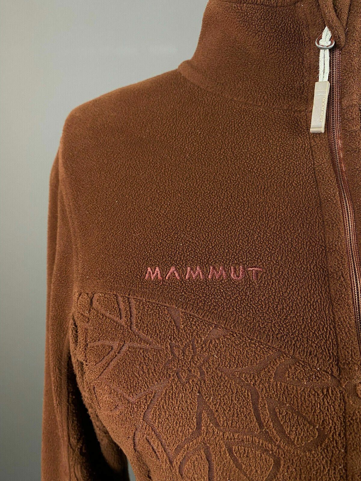 Mammut Ladies Mammut Technopile Borwn Floral Sweater Size M Size M / US 6-8 / IT 42-44 - 4 Thumbnail
