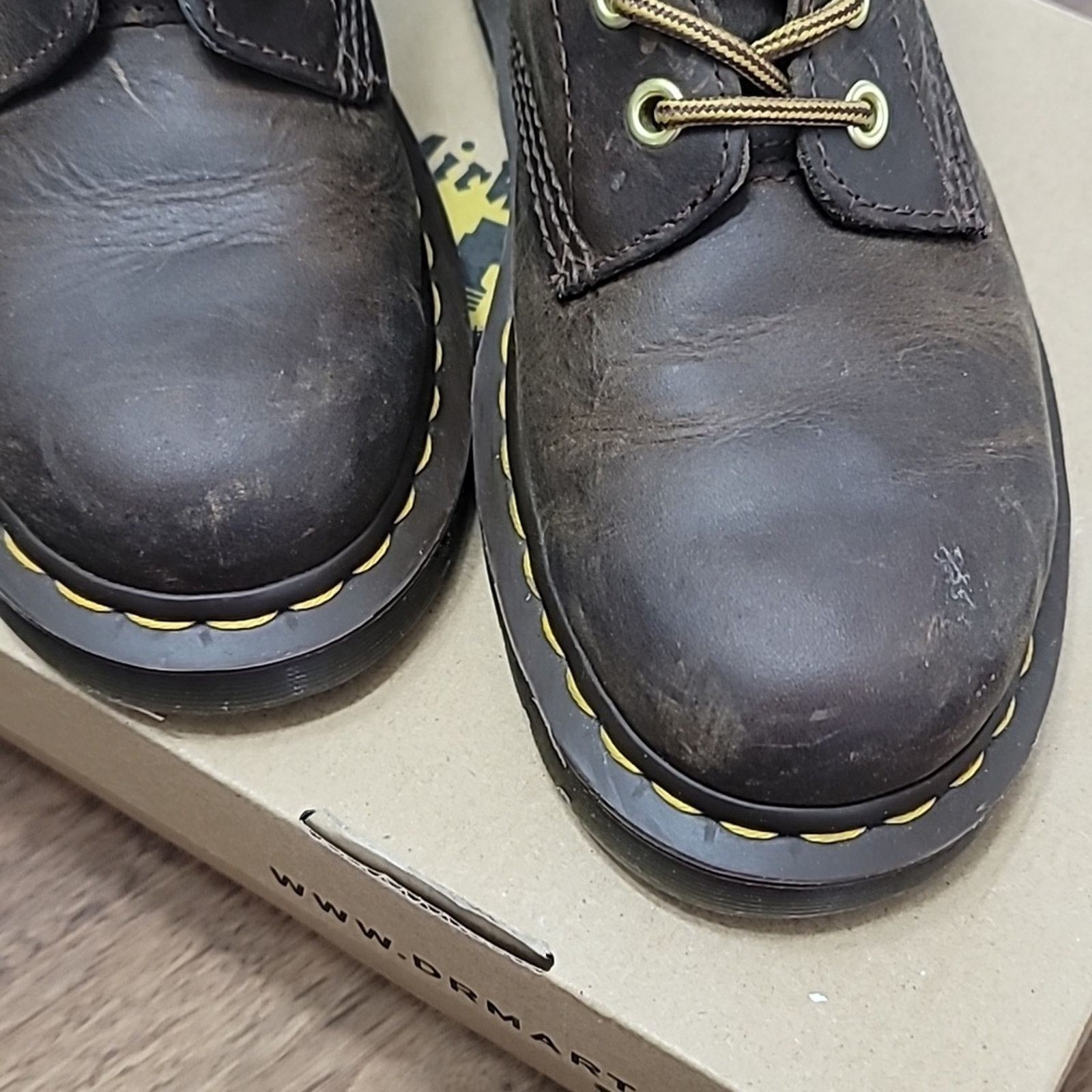Dr. Martens Dr. Martens Crazy Horse Boots Excellent Condition with Box Size US 6 / IT 36 - 3 Thumbnail