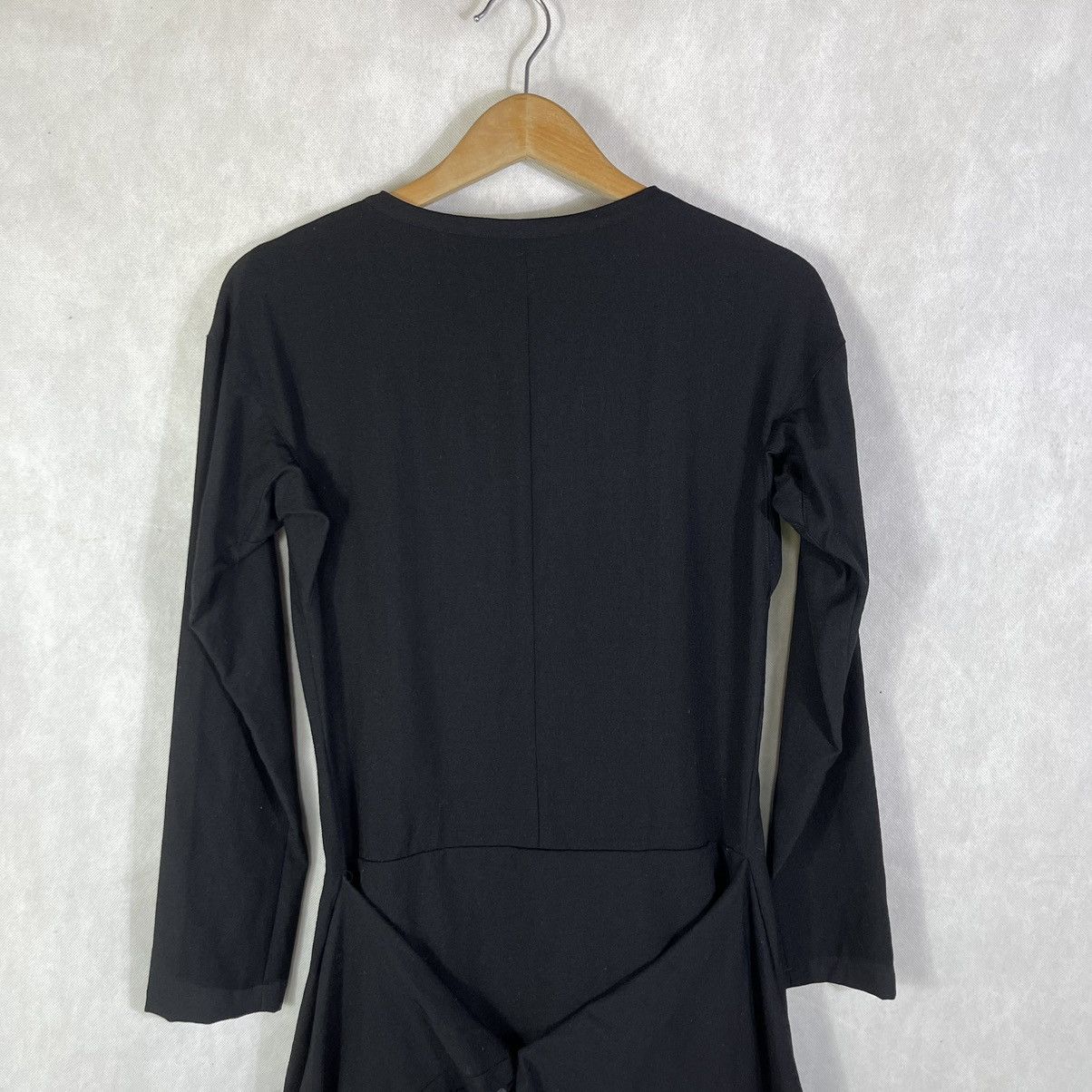 Issey Miyake × Zucca Rare! Zucca by Issey Miyake Asymmetrical Wool Mini Dress Size M / US 6-8 / IT 42-44 - 6 Thumbnail