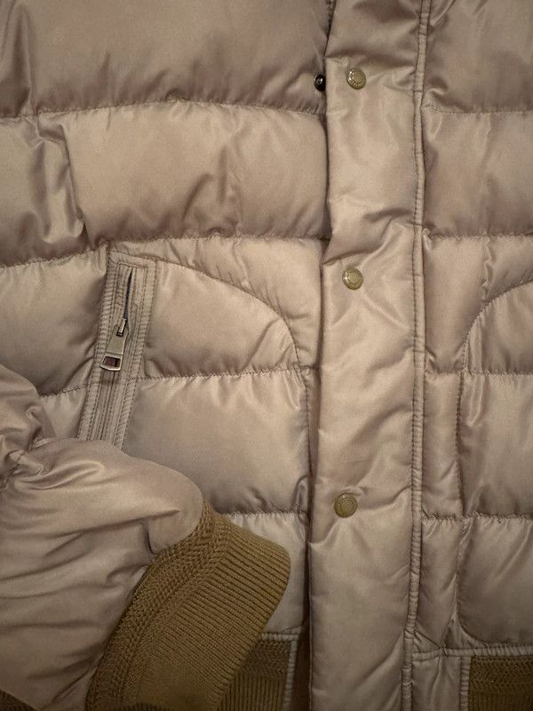 Burberry Men's Wool Car Coat Nova Check Quilted lining