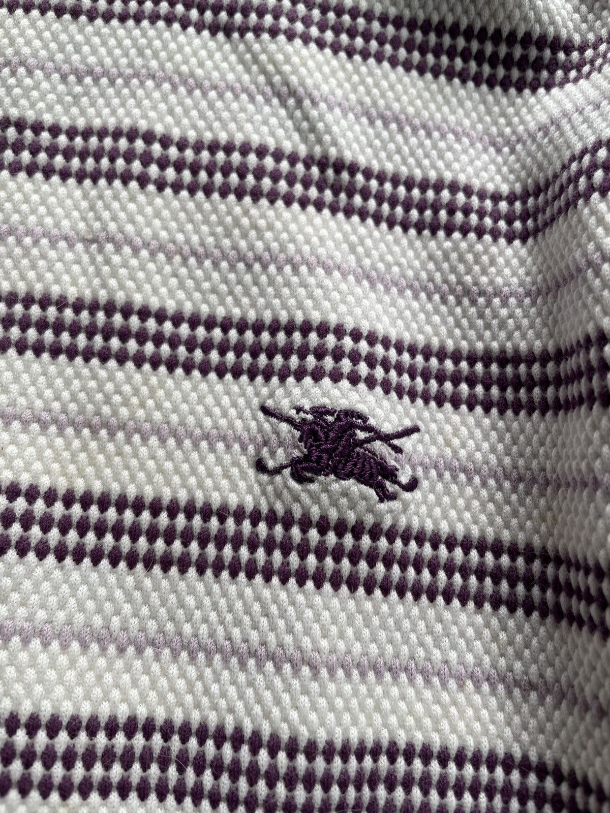 Burberry BURBERRY STRIPED TURTLENECK KNITWEAR Size US M / EU 48-50 / 2 - 6 Thumbnail