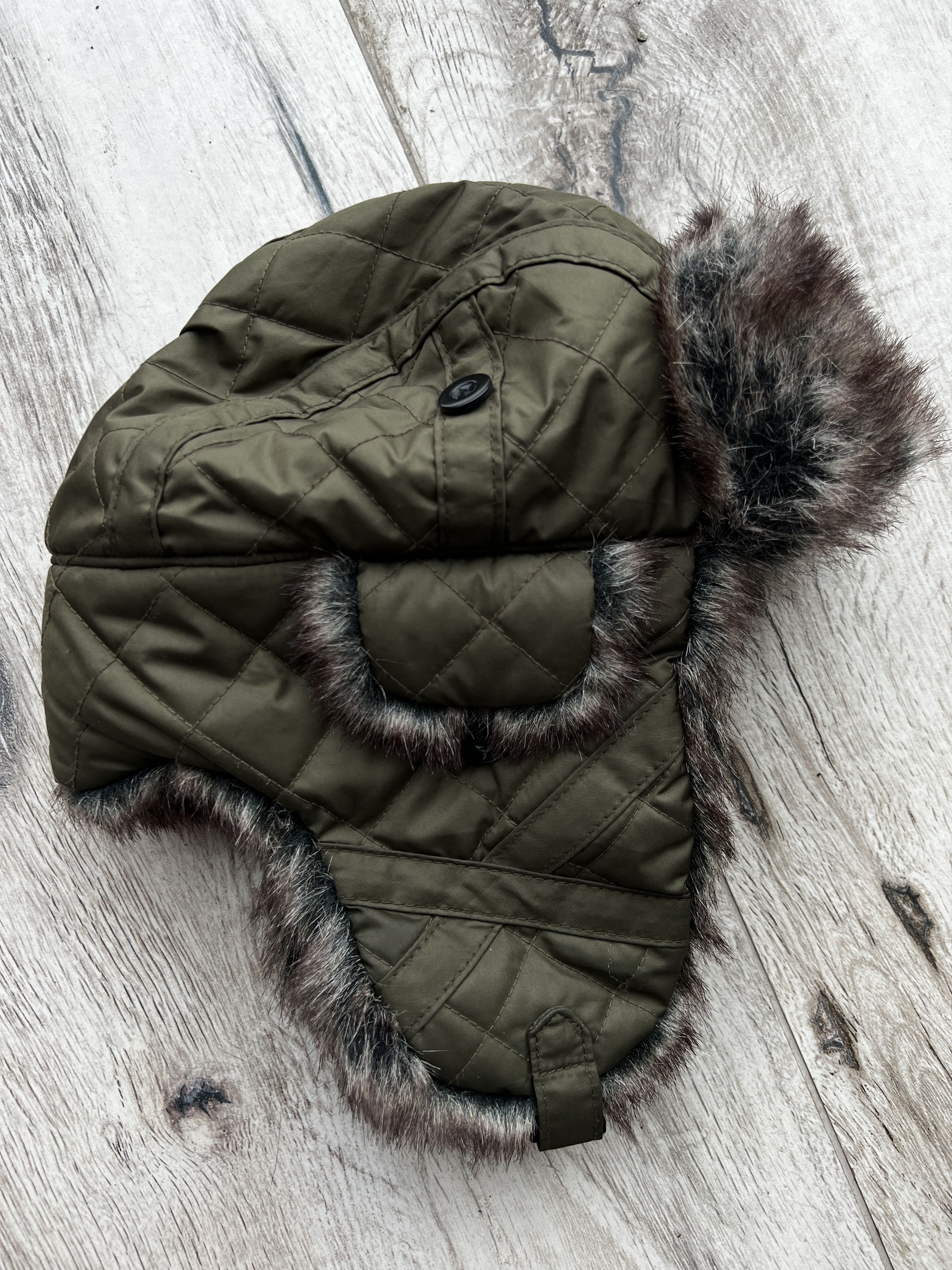 Barbour Barbour Aviator Hat Size L Size ONE SIZE - 2 Thumbnail