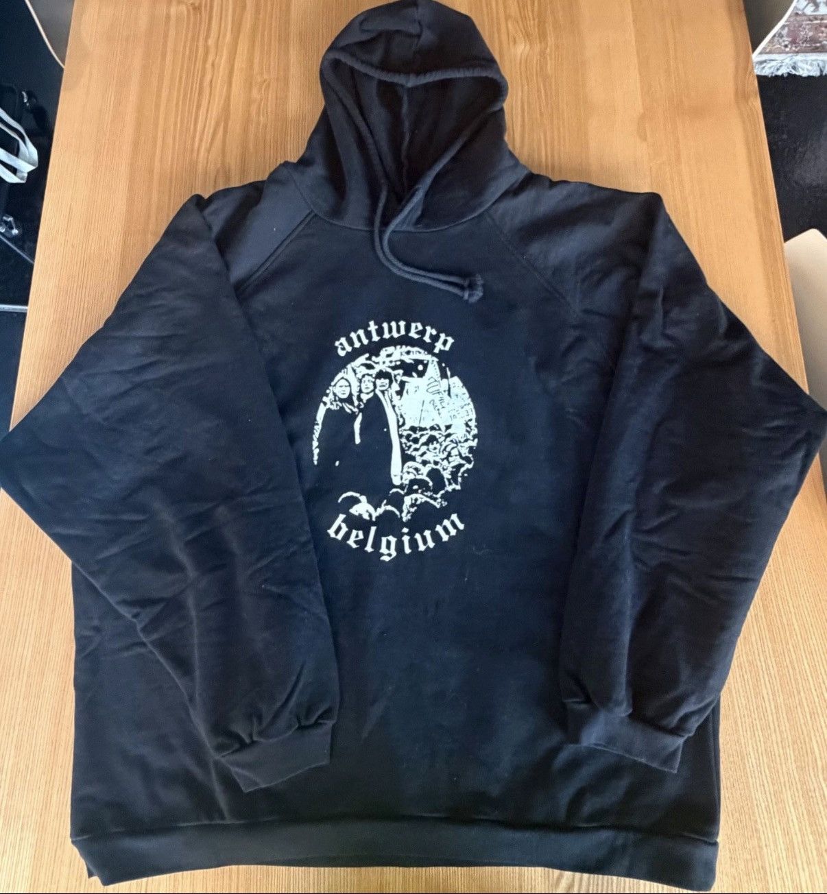 Raf Simons A/W 01 Antwerp Belgium Hoody | Grailed