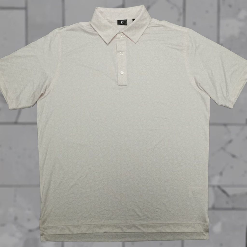 Footjoy FootJoy Performance Floral Print Polo Mens XL Pink/White Golf Shirt Size US XL / EU 56 / 4 - 1 Thumbnail