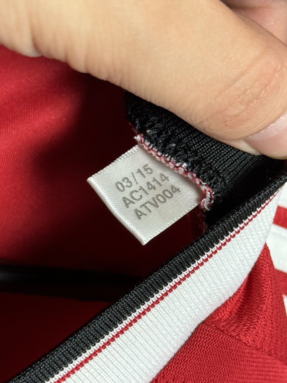 Adidas Manchester United 15/16 Home Football Jersey T-Shirt Size US M / EU 48-50 / 2 - 6 Thumbnail