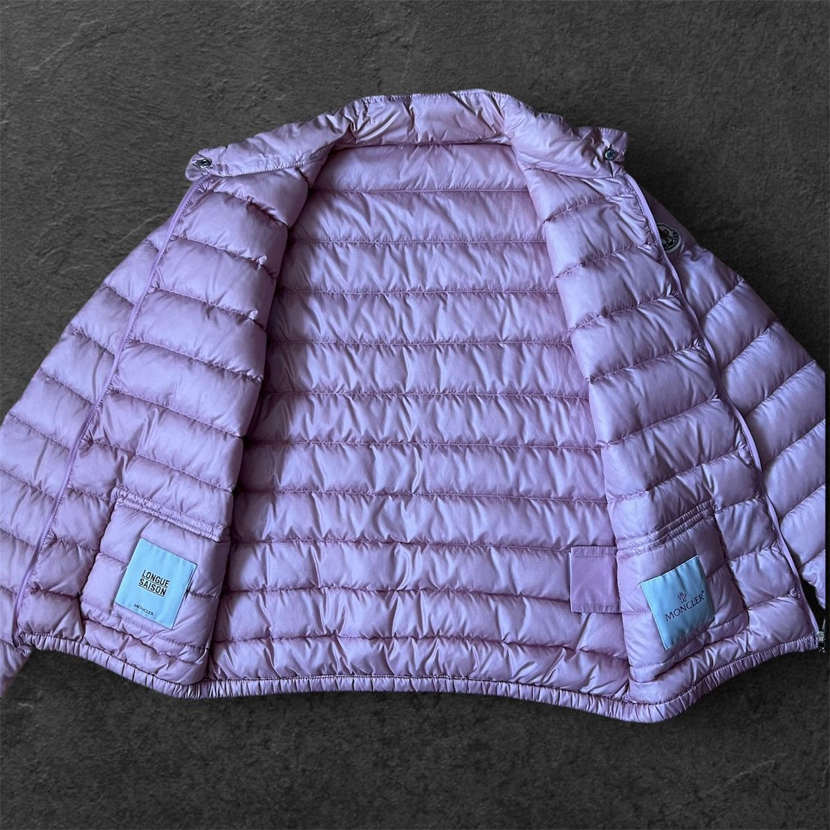 Moncler Moncler Lans Down Jacket Womens Pink Lightweight Puffer Size S / US 4 / IT 40 - 6 Thumbnail
