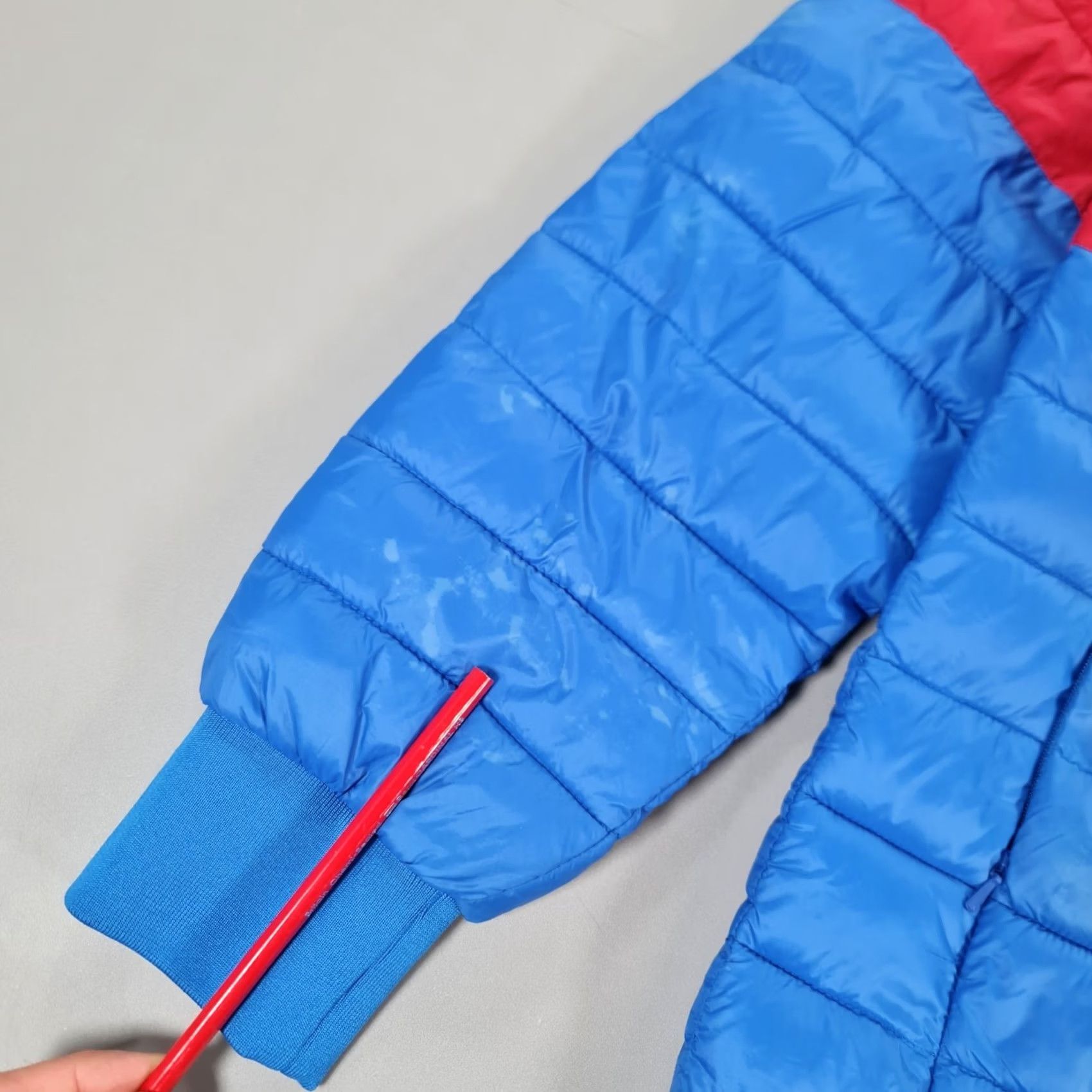 La Martina LA MARTINA Mens Puffer Jacket Blue XL Lightweight Full Zip Regular Fit Size US XL / EU 56 / 4 - 7 Thumbnail