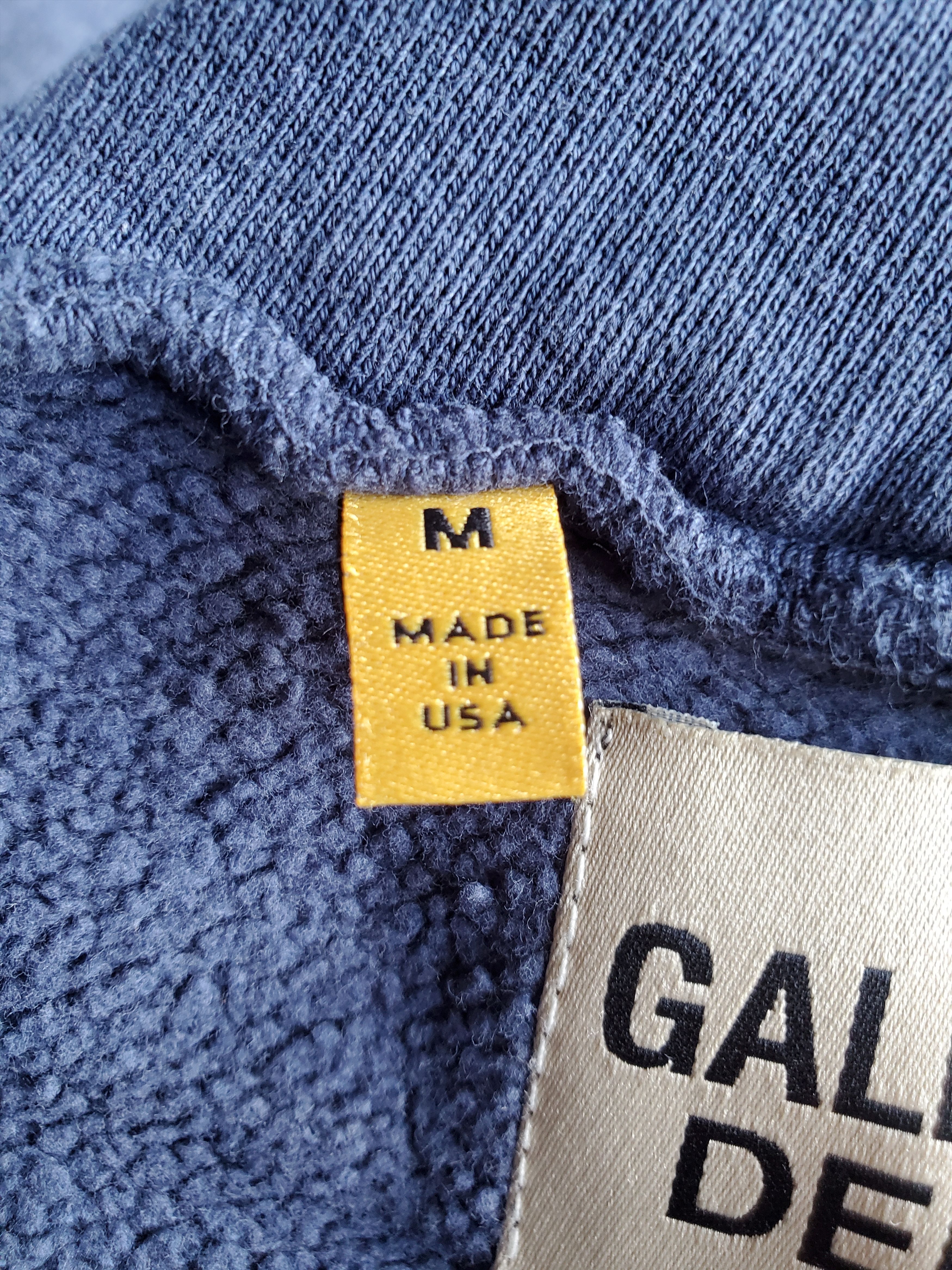 Gallery Dept. Gallery Dept. Sun Faded Zip Up Hoodie Navy Size US M / EU 48-50 / 2 - 9 Thumbnail