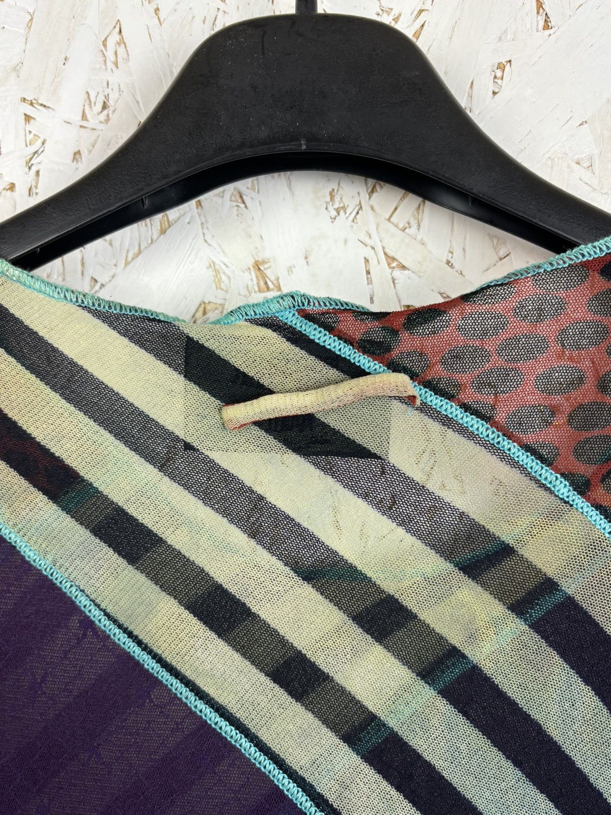 Jean Paul Gaultier Jean Paul Gaultier Multicolor Patchwork Archive Mesh Top Size M / US 6-8 / IT 42-44 - 7 Thumbnail