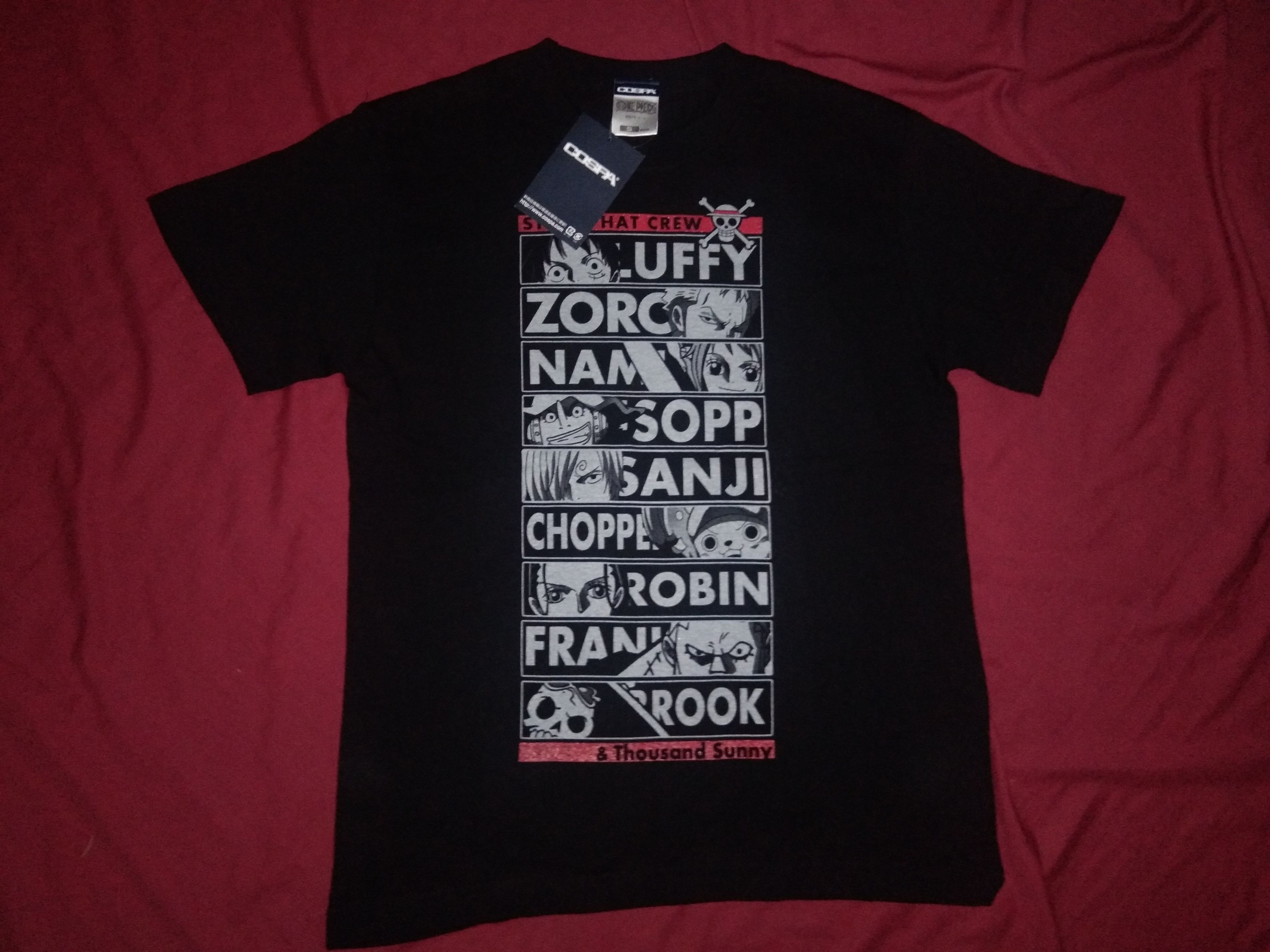 Japanese Brand NWT NEW One Piece Cospa Mugiwara Pirates ☠ tshirt anime 🇯🇵 Size US S / EU 44-46 / 1 - 4 Thumbnail