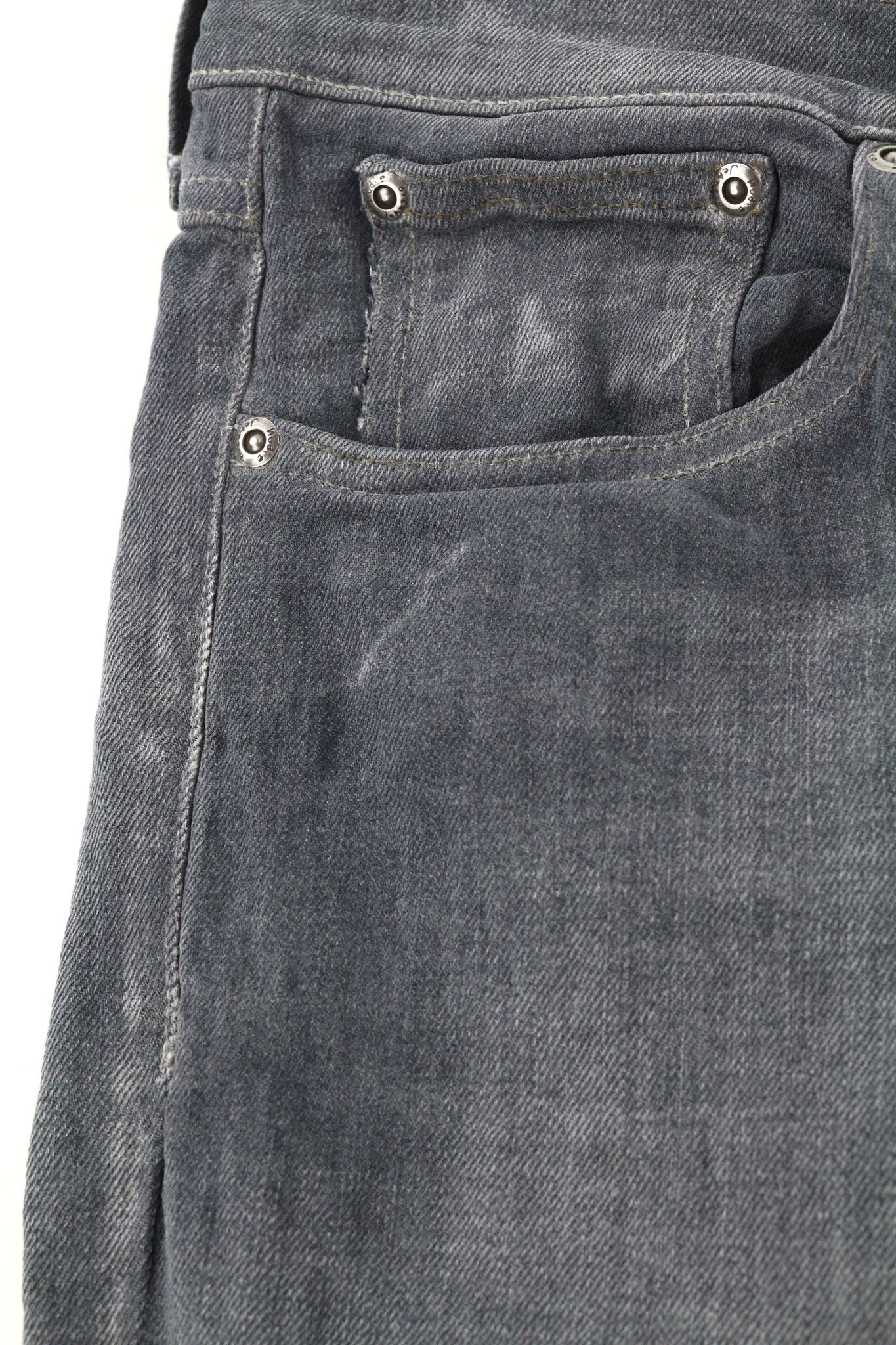 Nudie Jeans TIGHT LONG JOHN W34/L34 Organic Charcoal Slim Logo 80695 Size US 34 / EU 50 - 9 Thumbnail