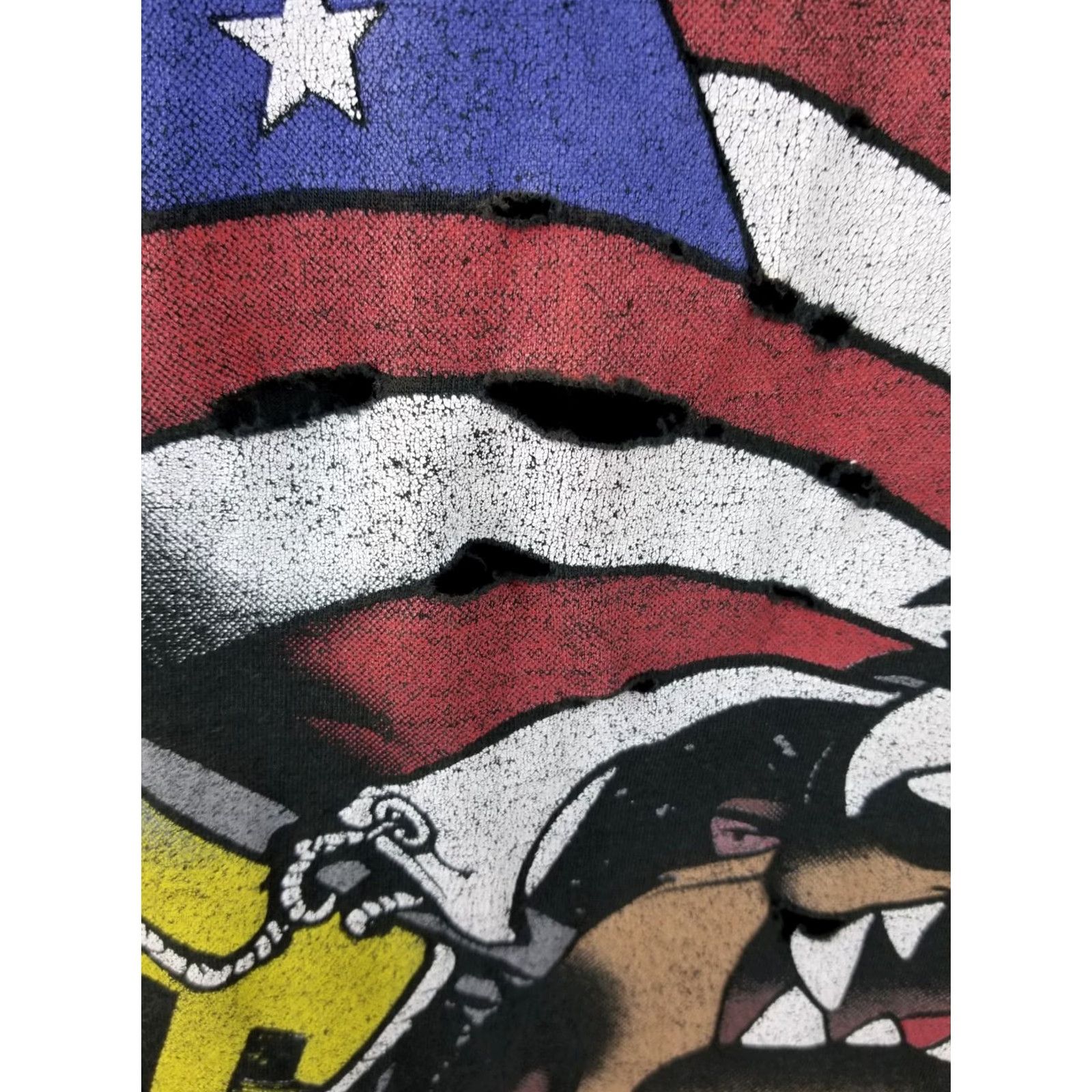 Vintage VINTAGE Looney Tunes TAZ WARNER BROS BLACK SINGLE STITCH T-SHIRT XLARGE Mens T-Shirt XL Black Vintage 90s 96' TAZ Size US XL / EU 56 / 4 - 2 Thumbnail