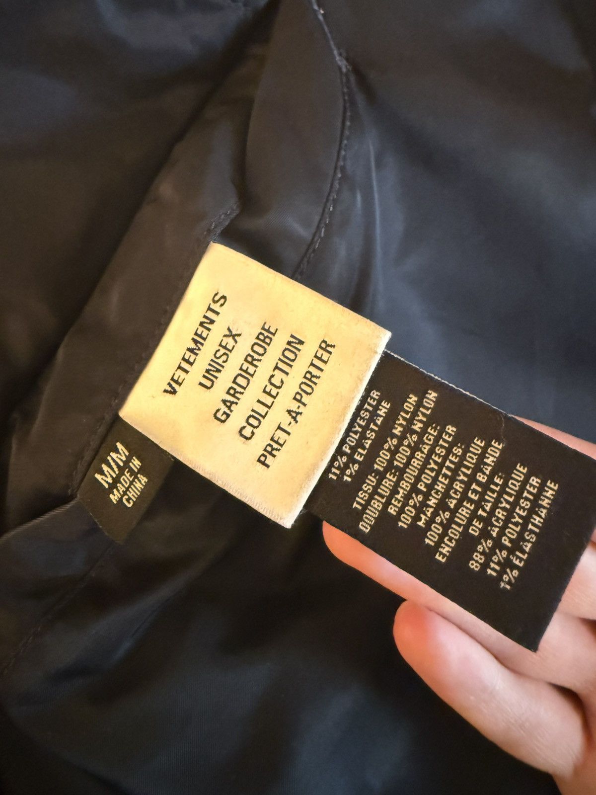 Alpha Industries × Vetements Vetements X Alpha Industries Racing Bomber Size US M / EU 48-50 / 2 - 8 Thumbnail