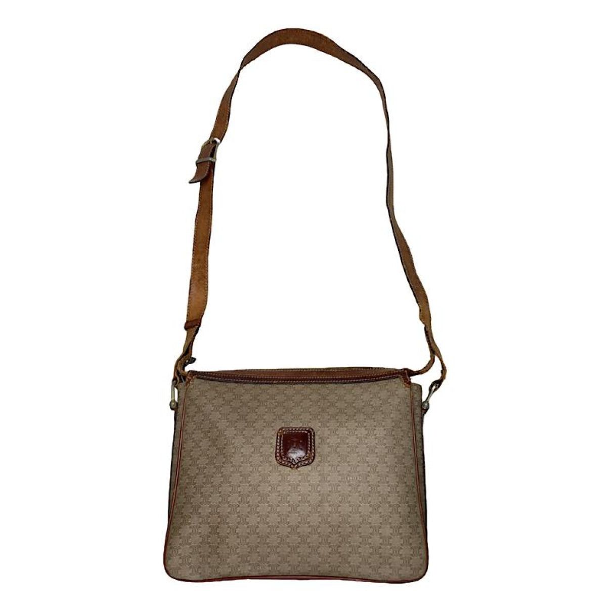 Celine Triomphe Beige Leather Handbag Size ONE SIZE - 1 Thumbnail