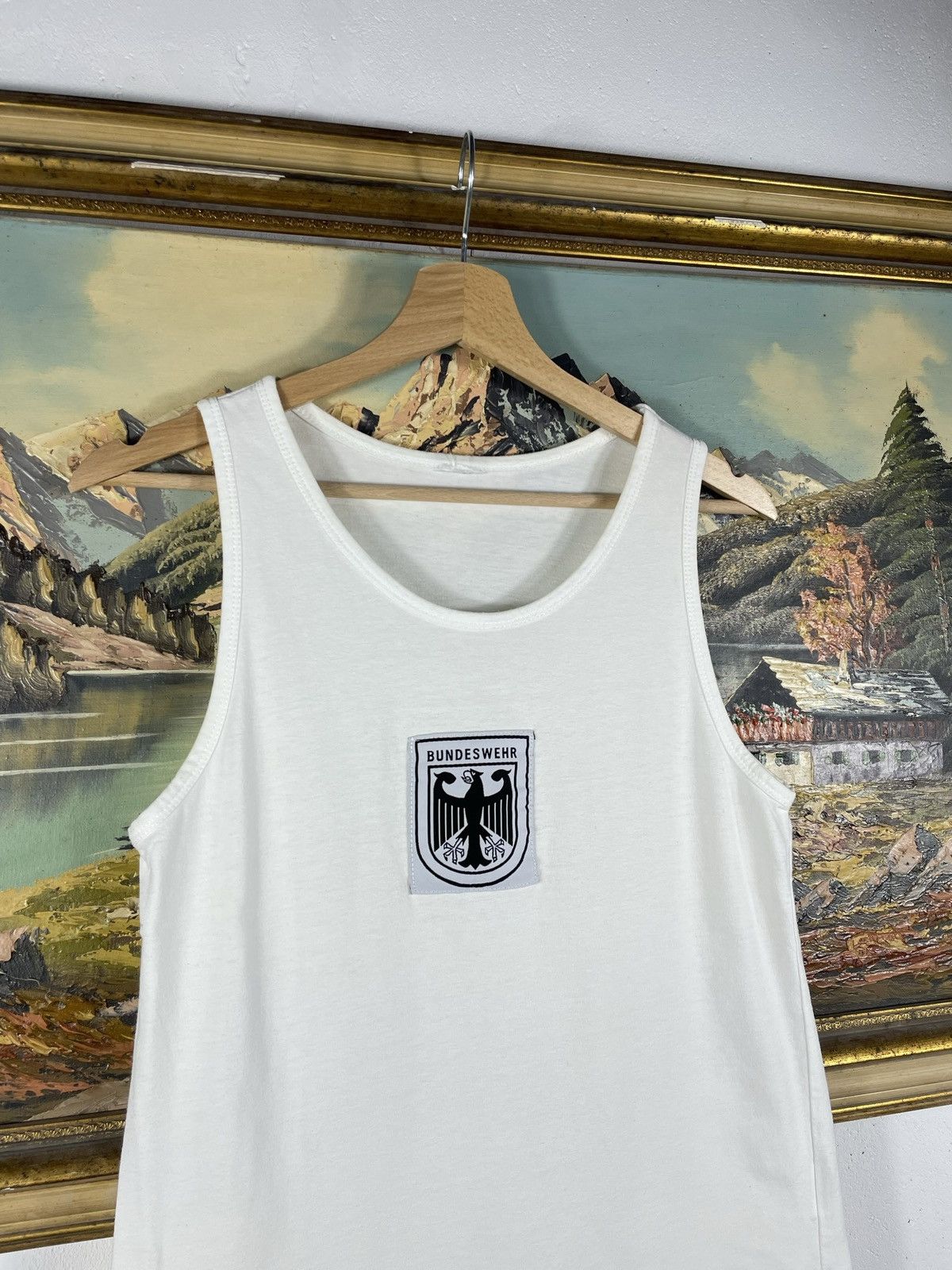 Other Vintage Retro 90s Germany Bundeswehr tank tops tee Size US M / EU 48-50 / 2 - 5 Thumbnail