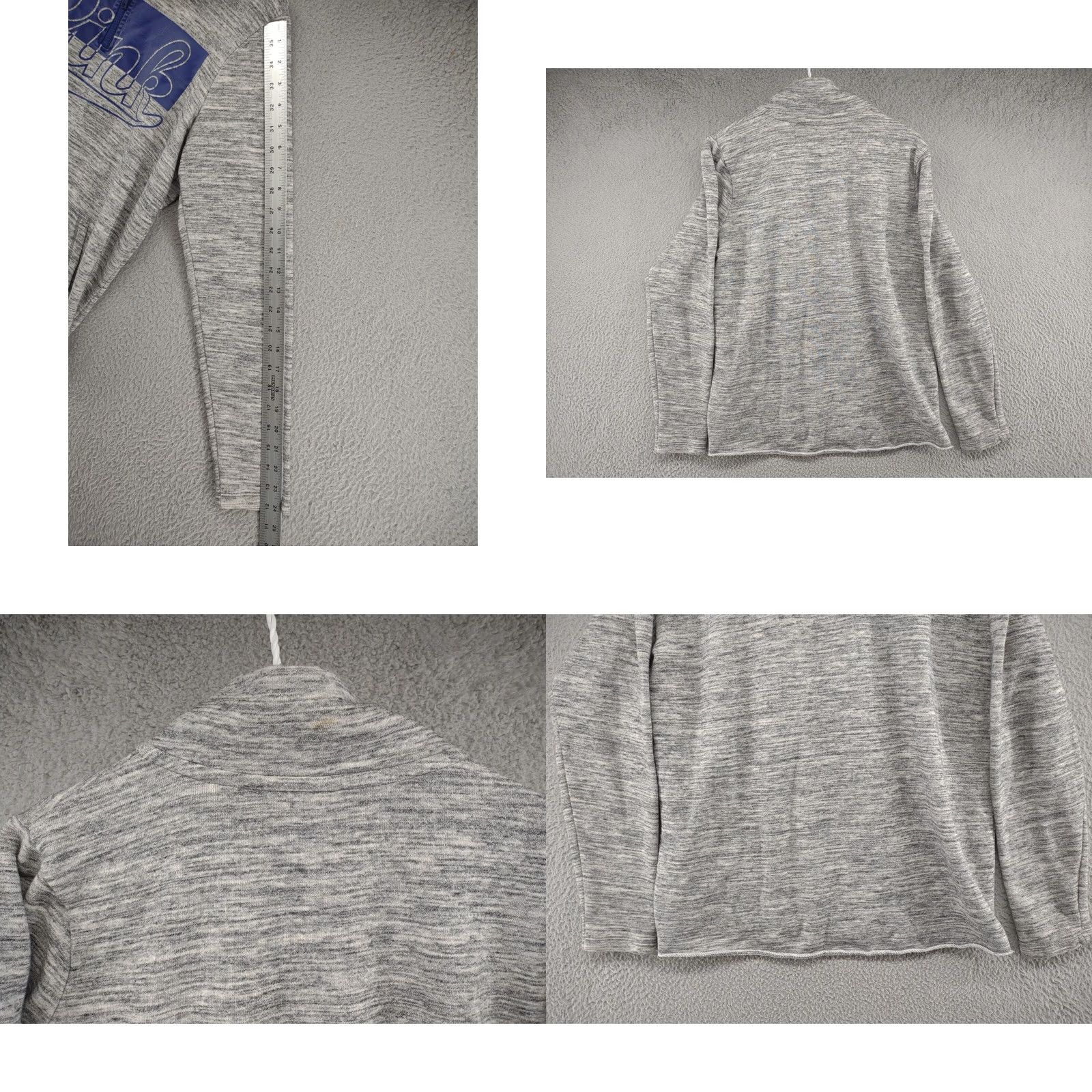 Pinko PINK Victoria's Secret Pullover Spell Out 1/4 Zip Sweatshirt Womens Size S Multicolor Logo 1/4 Zip Pullover Sweatshirt Womens Size Small Size S / US 4 / IT 40 - 8 Thumbnail