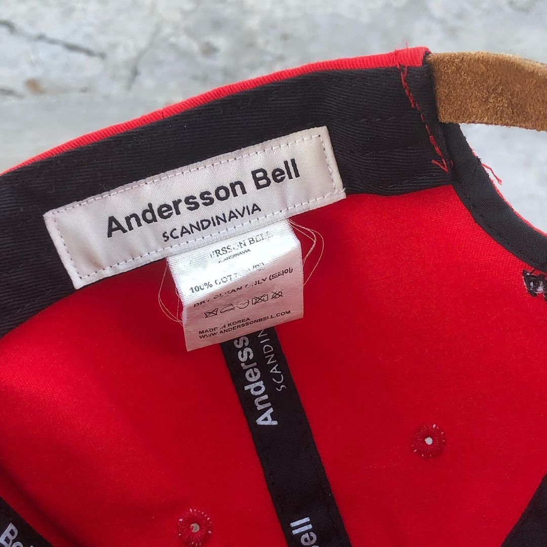 Andersson Bell Andersson Bell Scandinavia ‘Fudge’ 6-Panel Hat Leather Strap Size ONE SIZE - 8 Thumbnail