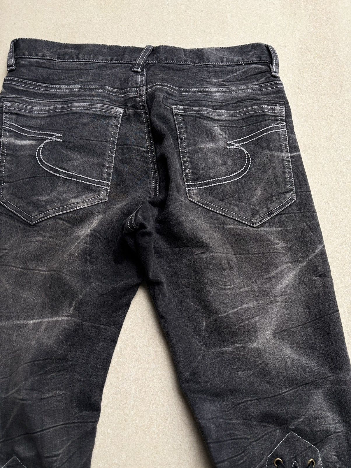semanticdesign SEMANTIC DESIGN lace-up jeans Size US 28 / EU 44 - 6 Thumbnail