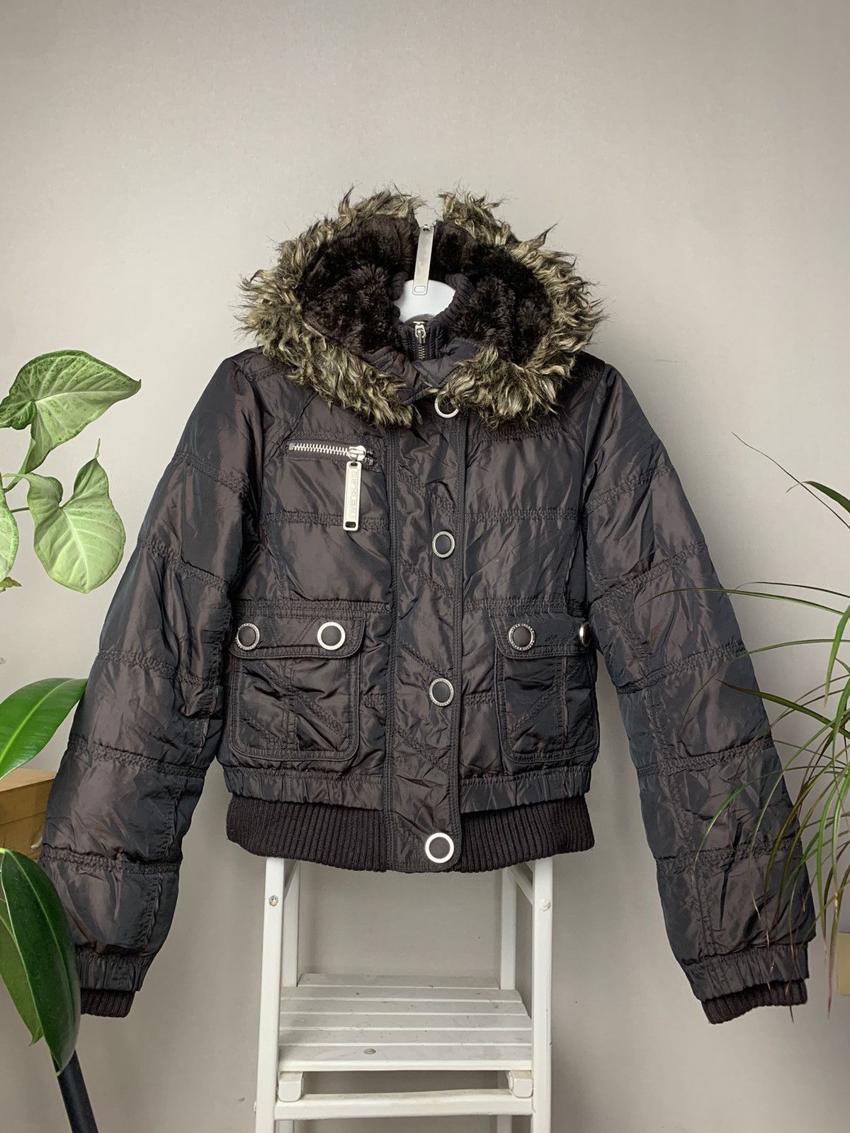 ジャケット・アウター Alpha Industries n2b fur jacket Y2K Alpha Industries Men's N-2B Bomber Jacket, Gunmetal, X-Small