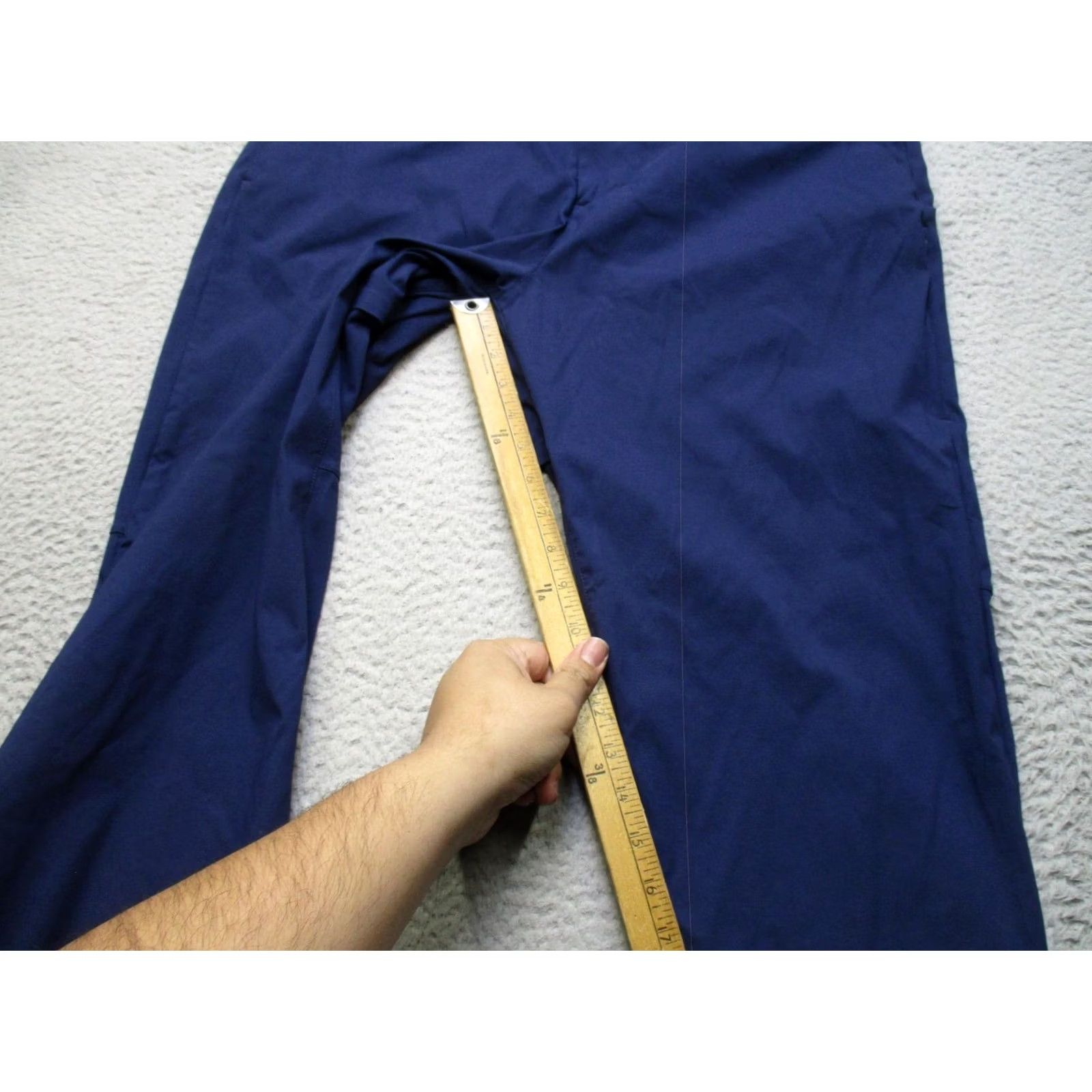 Lululemon Lululemon Commission Pants Mens 34 Blue Stretch Chino Travel Walking LM5A585 Size US 34 / EU 50 - 6 Thumbnail