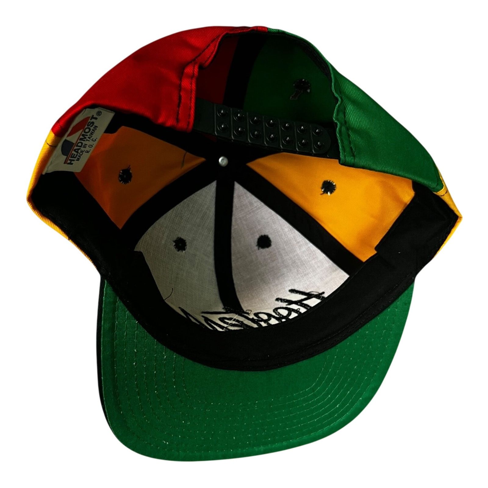 Other Vintage 90s Hooters Rastafarian Jamaican Snapback Hat New Size ONE SIZE - 6 Thumbnail