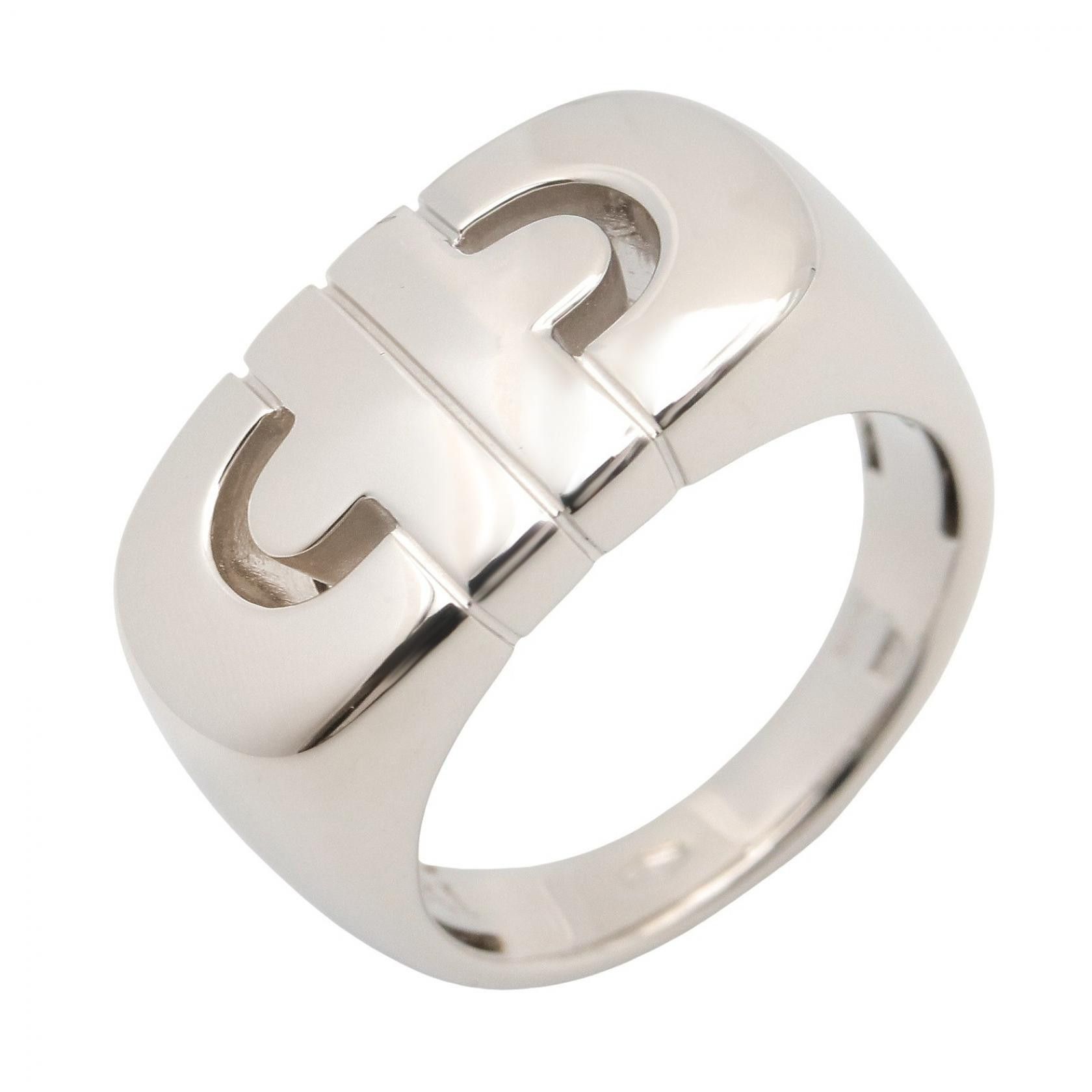 Bvlgari Bvlgari Bvlgari Parentesi Au750 White Gold Ring Size 9.5 Precious Metal Ring DUTY FREE for USA Size ONE SIZE - 1 Thumbnail