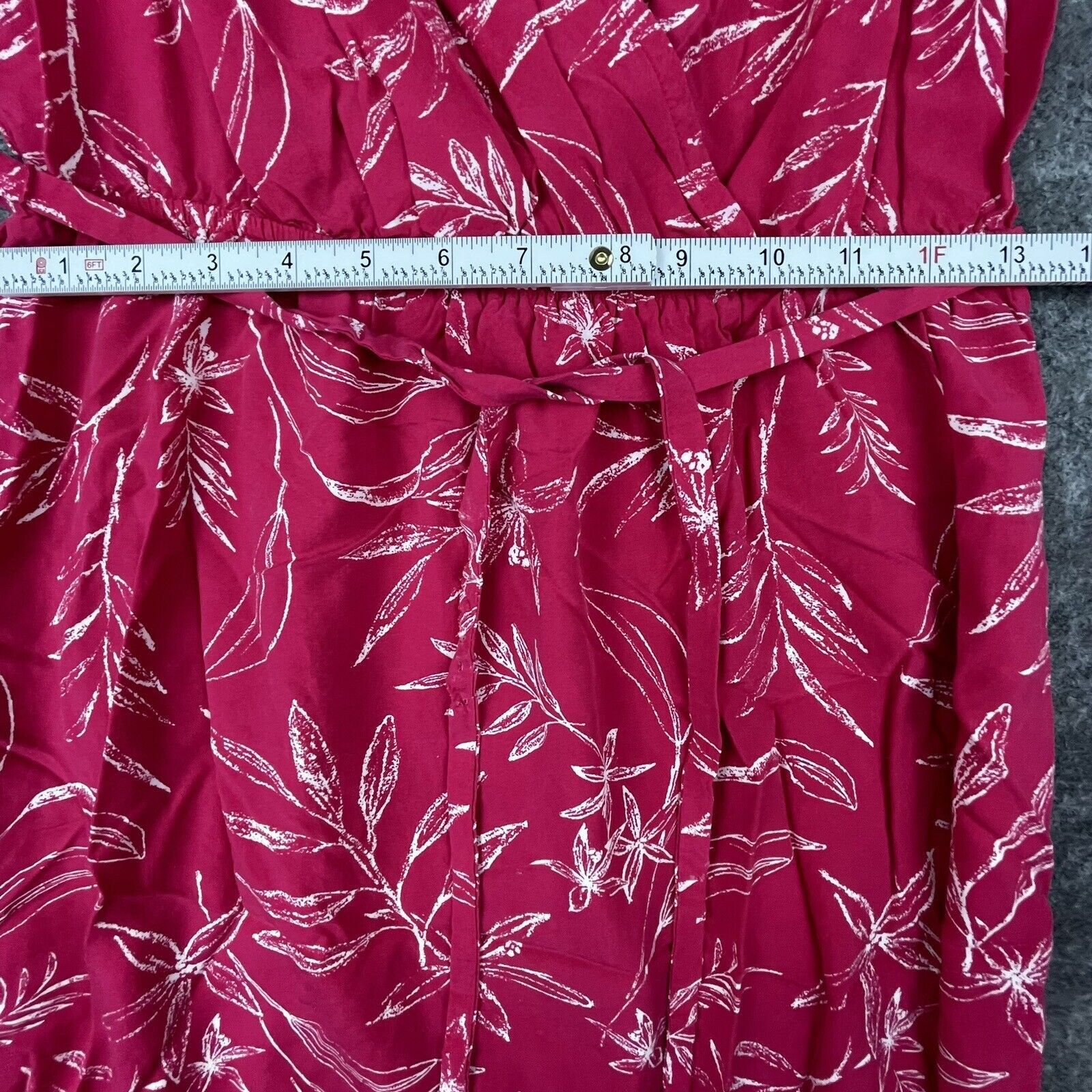 Old Navy Old Navy Dress Womens Small Pink Maxi Belted Summery Boho Size S / US 4 / IT 40 - 6 Thumbnail
