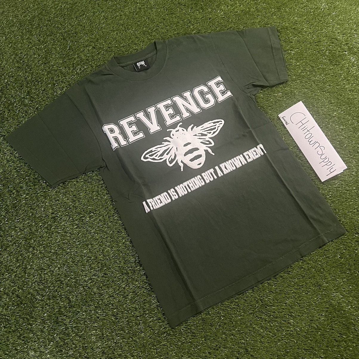 Revenge Friend Tee Ivy Green Size Medium
