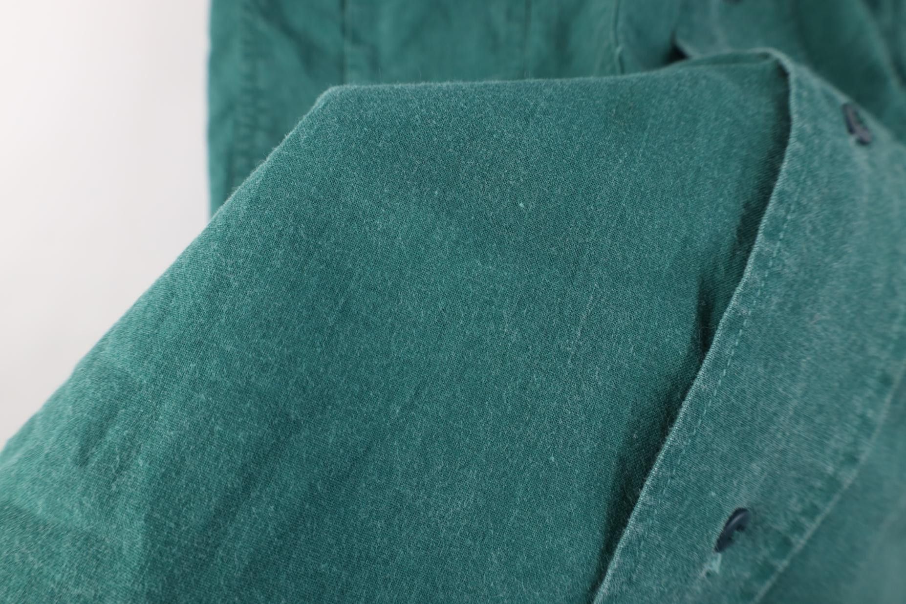 UNIONBAY Vintage 90s Unionbay Stonewash Baggy Surf Button Shirt Green Size US S / EU 44-46 / 1 - 9 Thumbnail