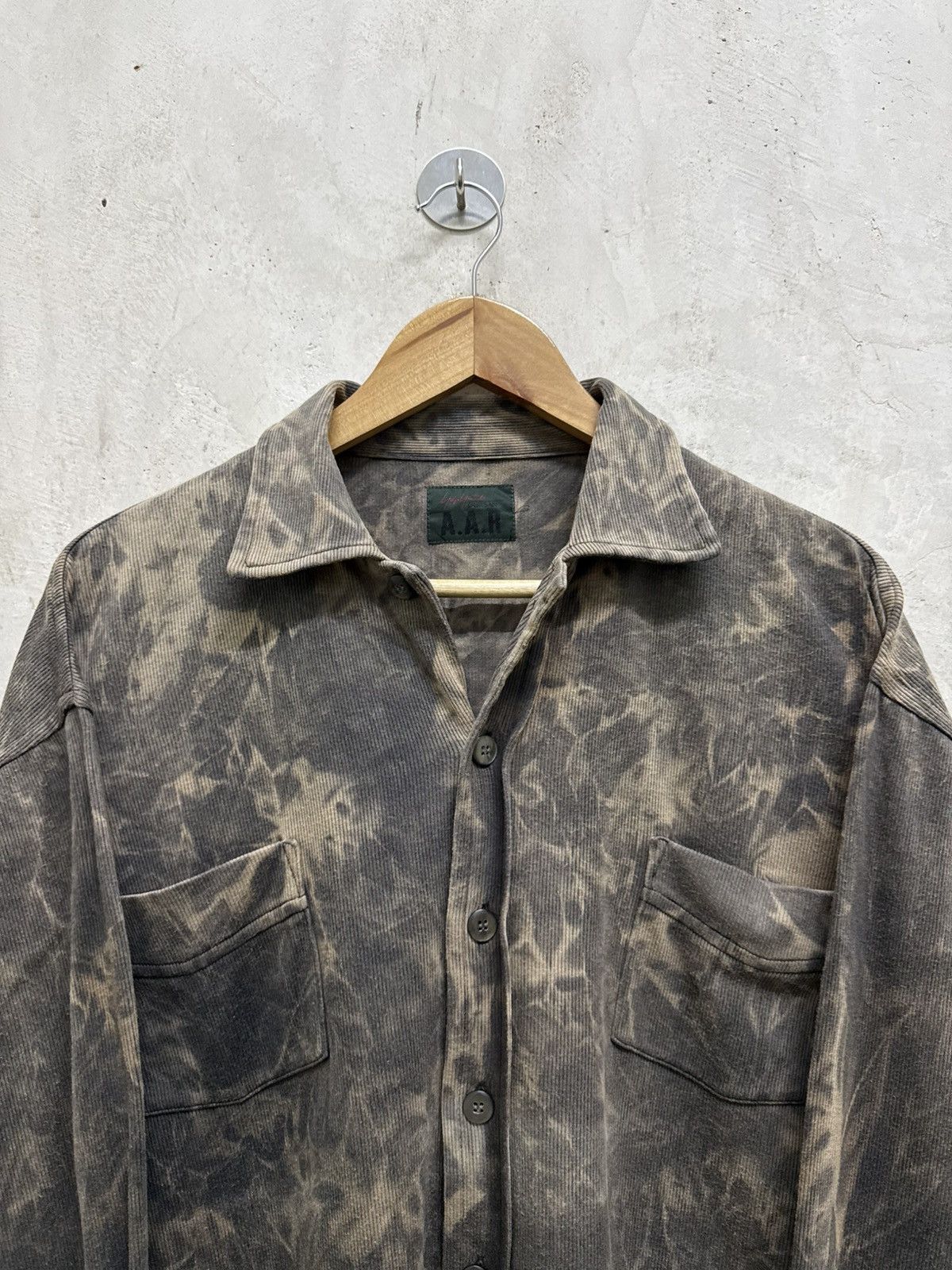 Yohji Yamamoto Archive Yohji Yamamoto A.A.R Corduroy Button Up Baggy Shirt Size US L / EU 52-54 / 3 - 3 Thumbnail