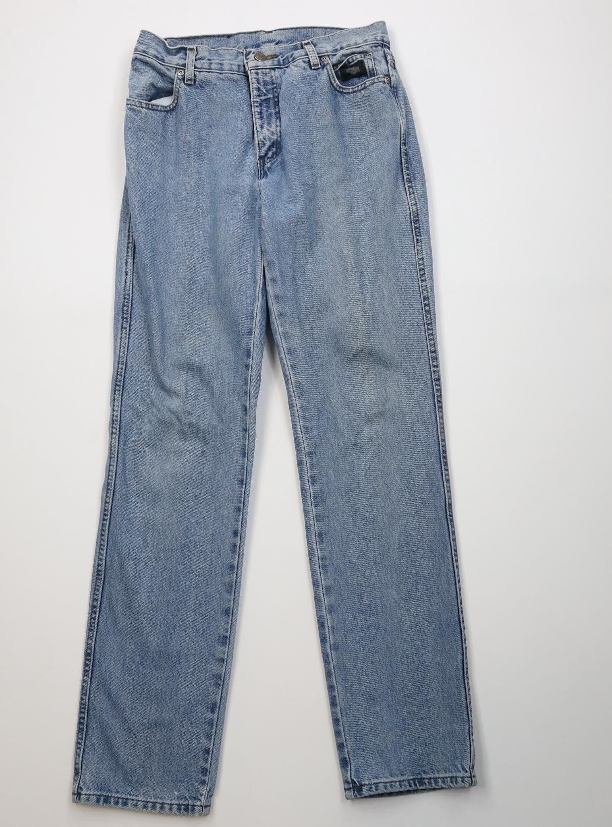 Harley Davidson Vintage Y2K 2003 Harley Davidson Straight Leg Denim Jeans Size US 30 / EU 46 - 1 Thumbnail
