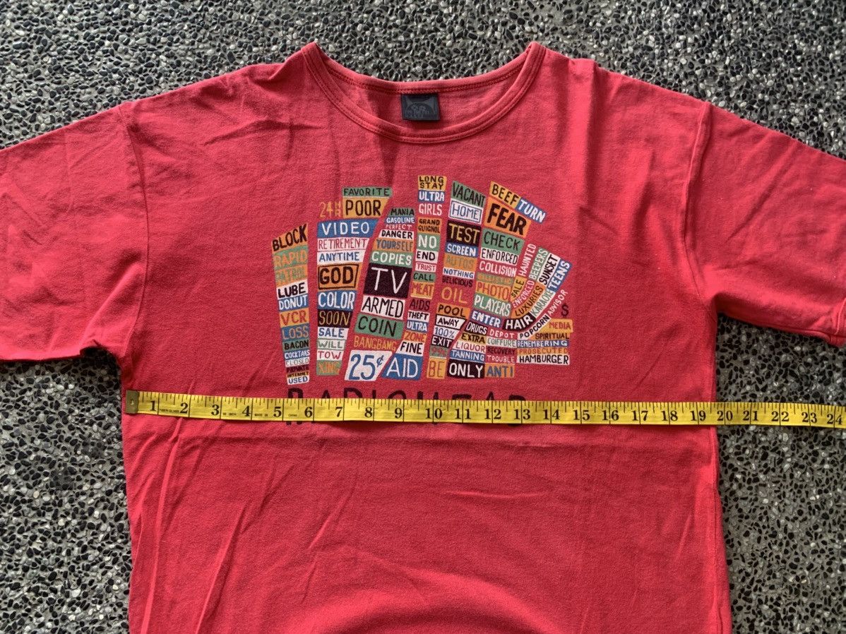 Band Tees × Vintage Vintage Radiohead Rock Band T shirt Size US M / EU 48-50 / 2 - 9 Thumbnail