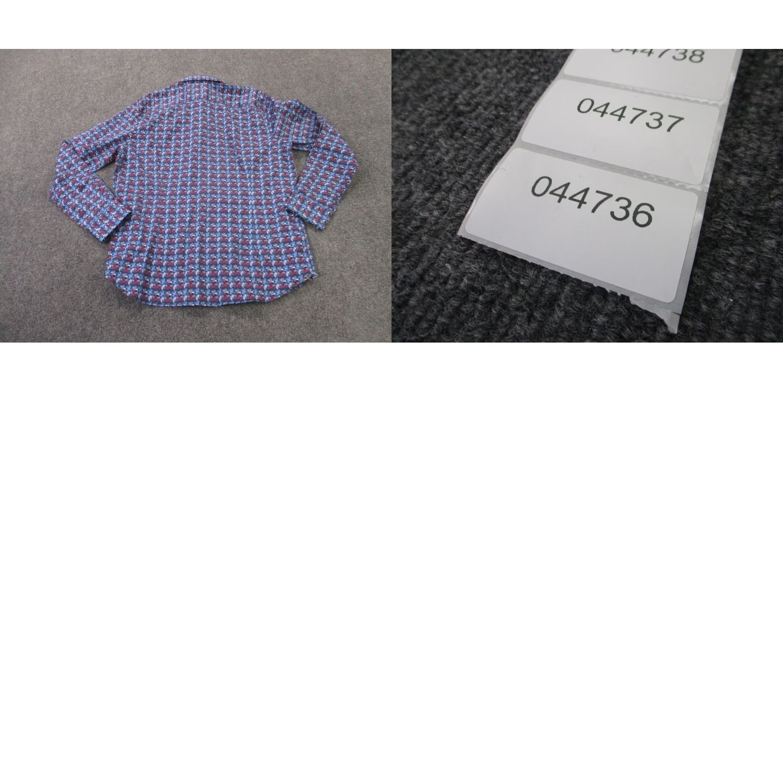 Robert Graham Robert Graham Shirt Mens XL Red Blue Modern Americana Business Tailored Fit Size US XL / EU 56 / 4 - 8 Thumbnail