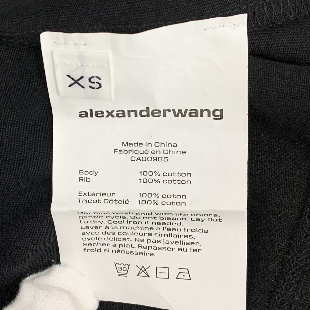 Alexander Wang Alexander Wang Black Badge Long Sleeve Sweatshirt K26WX Size XS / US 0-2 / IT 36-38 - 7 Thumbnail