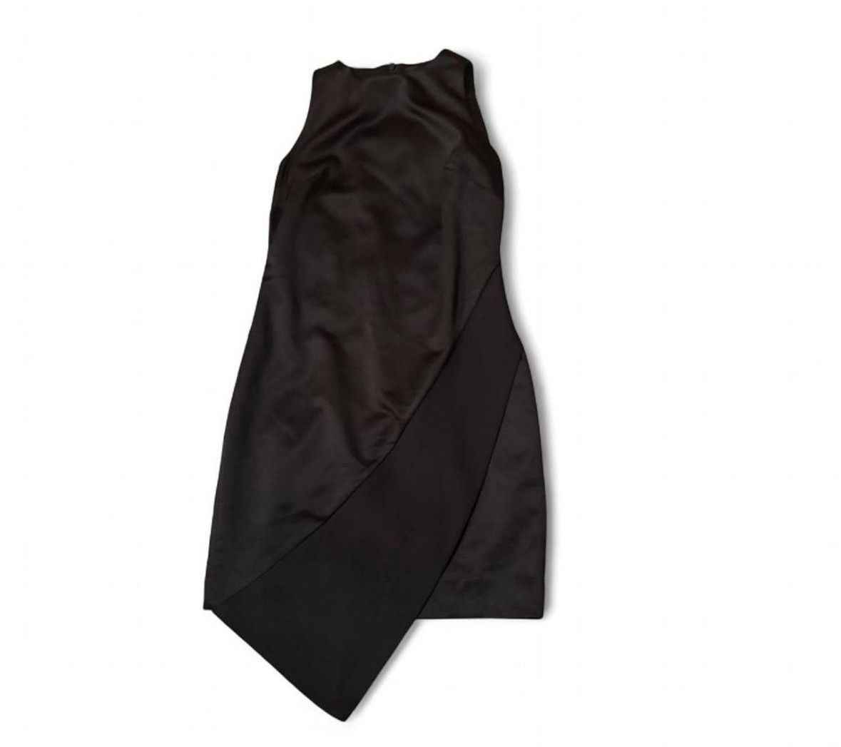 Other AQ/AQ Black Mini Dress w/ Asymmetrical Design 6 Size M / US 6-8 / IT 42-44 - 3 Thumbnail