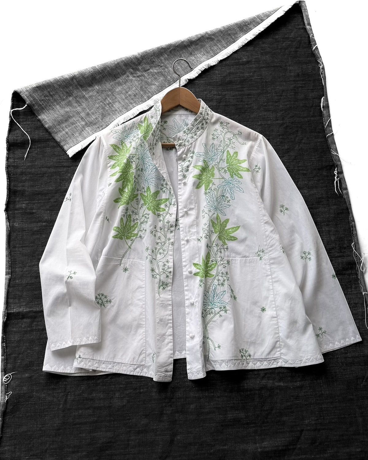 Issey Miyake HaaT by ISSEY MIYAKE Chinese Style Shirt Size M / US 6-8 / IT 42-44 - 1 Thumbnail