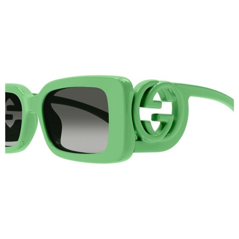 Gucci NEW Gucci Sunglasses GG1325S 004 Green / Green Gradient Size ONE SIZE - 3 Thumbnail
