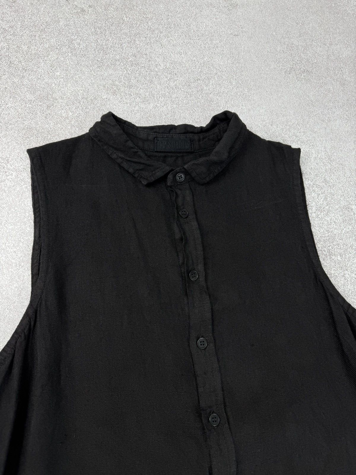CP Shades CP Shades Black Linen Dress Size XS Size XS / US 0-2 / IT 36-38 - 4 Thumbnail