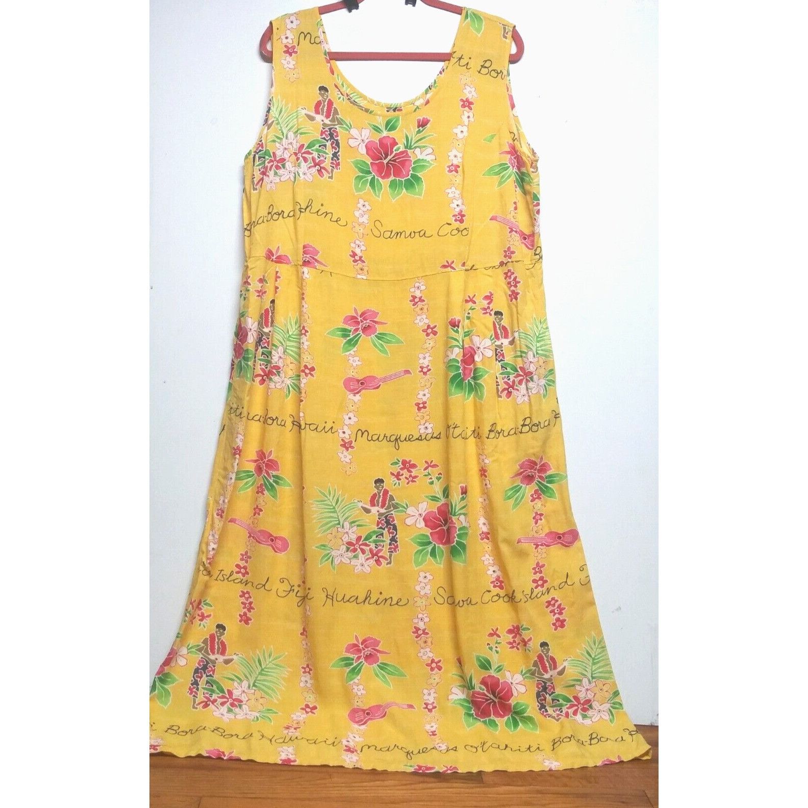 Jams World Jams World Dress Janice Long XL/XXL Hawaiian Tropical Size XXL / US 16-18 / IT 52-54 - 1 Thumbnail