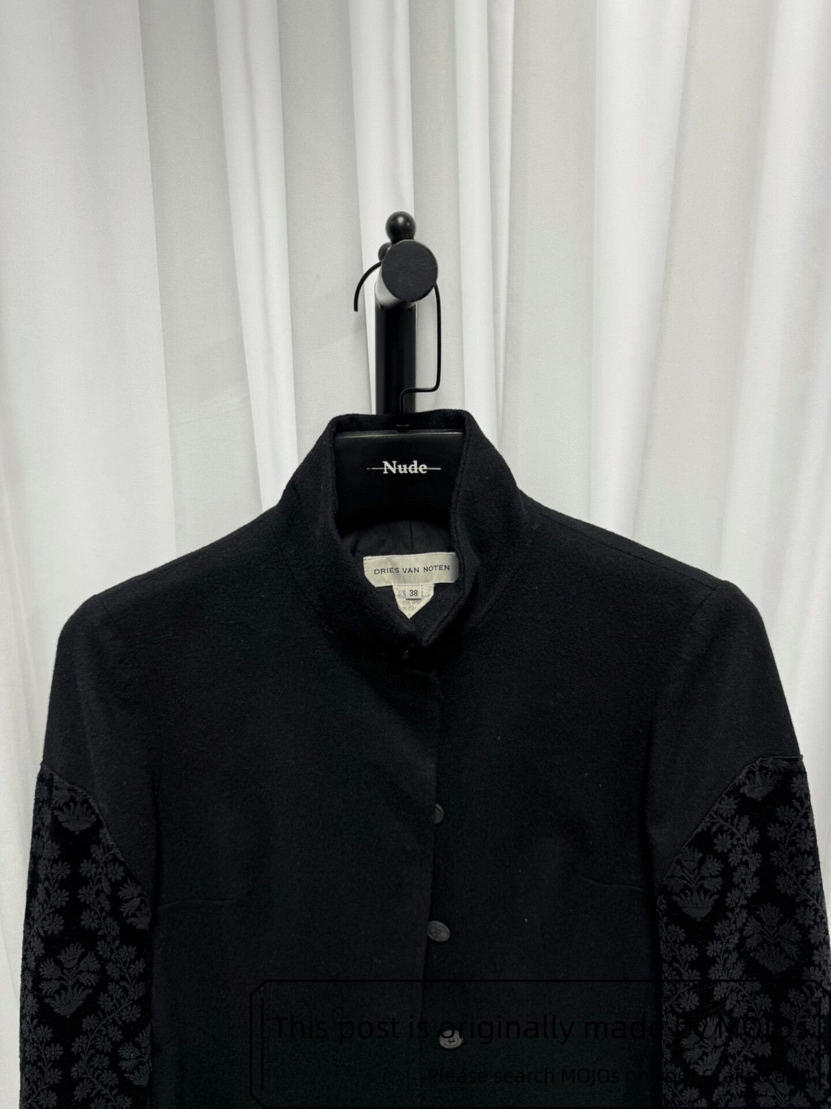 Dries Van Noten Sz 38 Dries Van Noten Flower Sleeves Jacket mojos35 Size US M / EU 48-50 / 2 - 4 Thumbnail