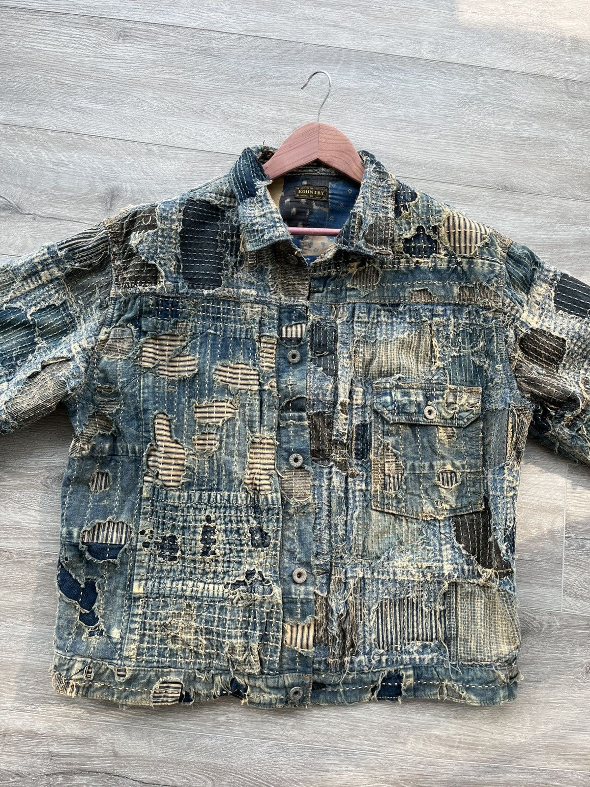 Kapital シャンペトル boro 1st jacket サイズ3 Kapital シャンペトル boro 1st jacket サイズ3 - メルカリ