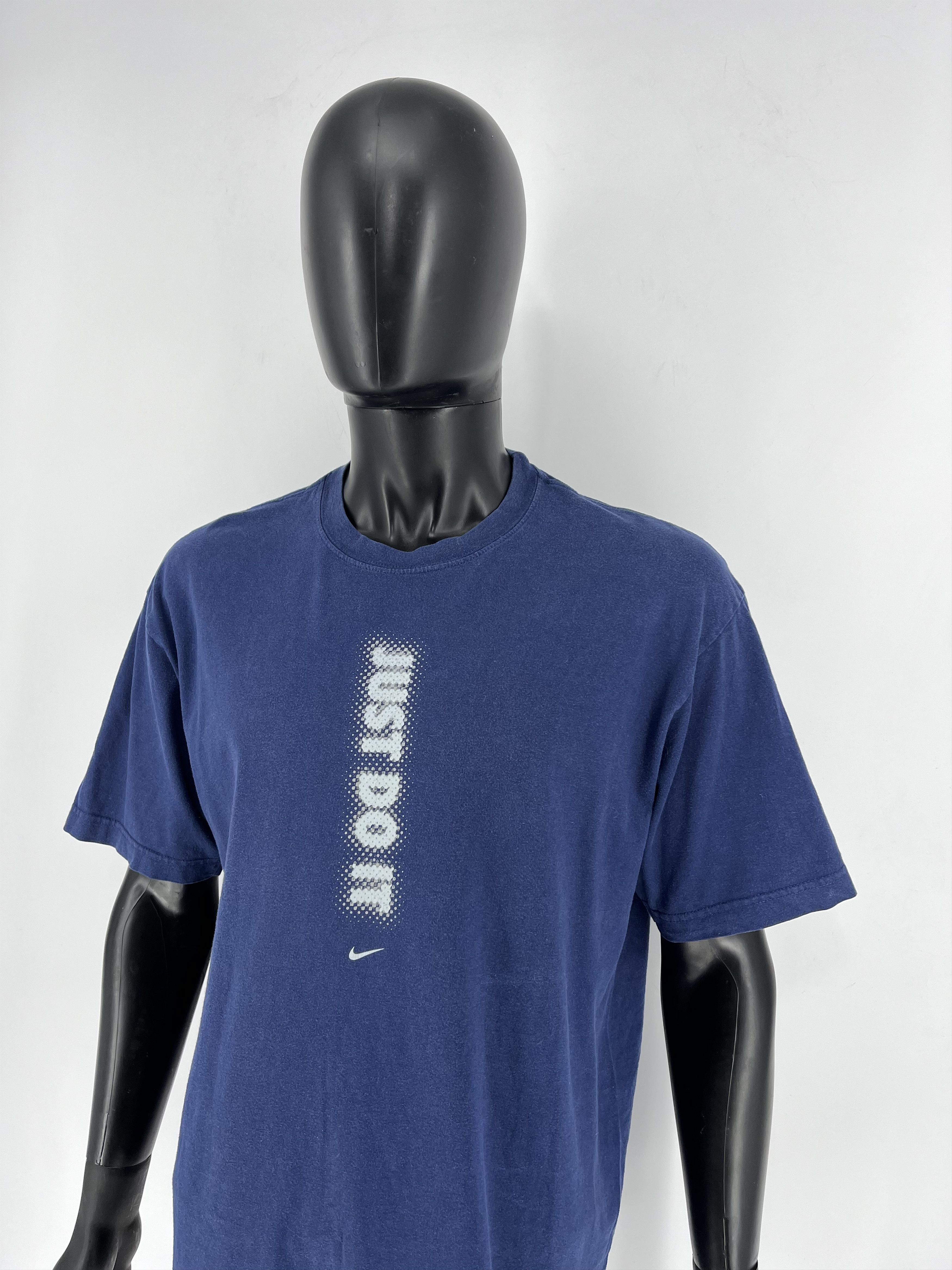 Nike Vintage 90s NIKE JUST DO IT SWOOSH Tee Streetwear Y2K Style Size US L / EU 52-54 / 3 - 5 Thumbnail