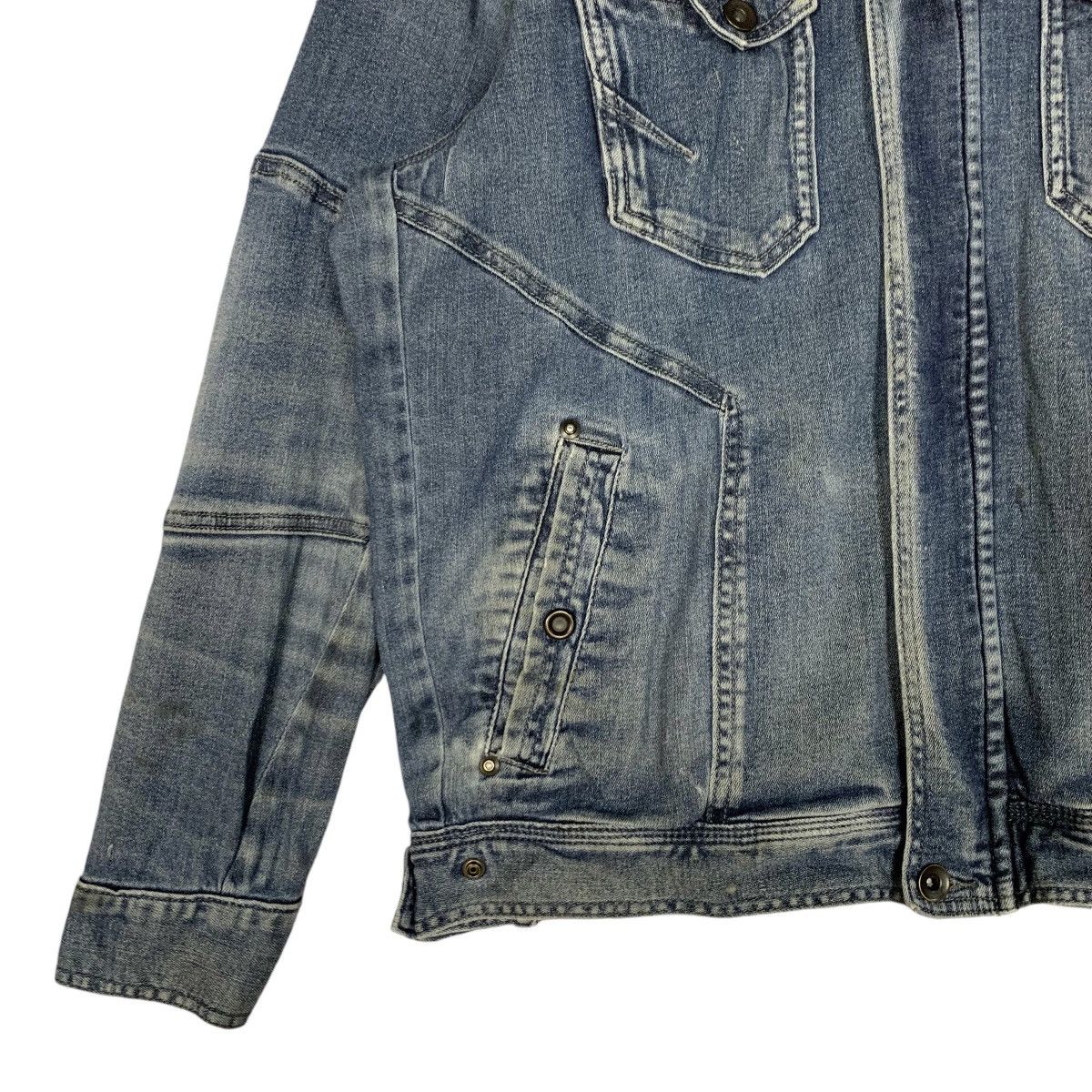Japanese Brand × Vintage Vintage Blue B Denim Jacket Size M Size US M / EU 48-50 / 2 - 5 Thumbnail
