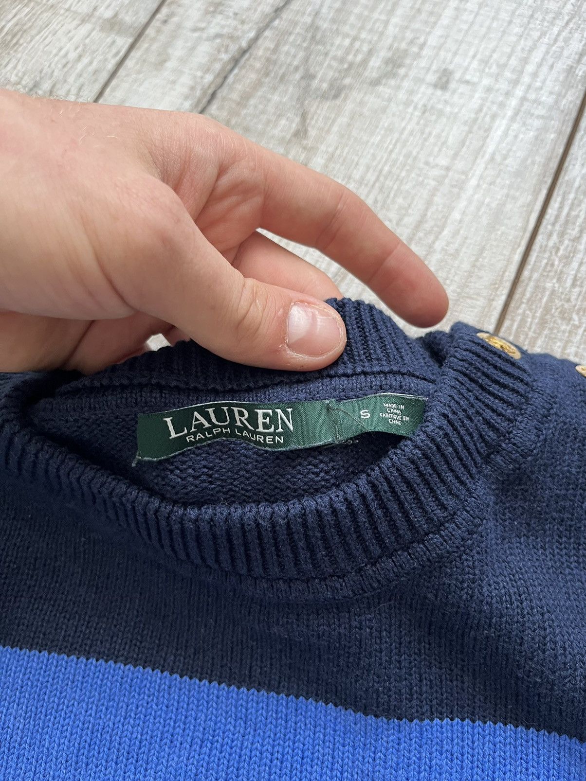 Polo Ralph Lauren × Vintage Vintage Sweater Polo Ralph Lauren Size S / US 4 / IT 40 - 4 Thumbnail