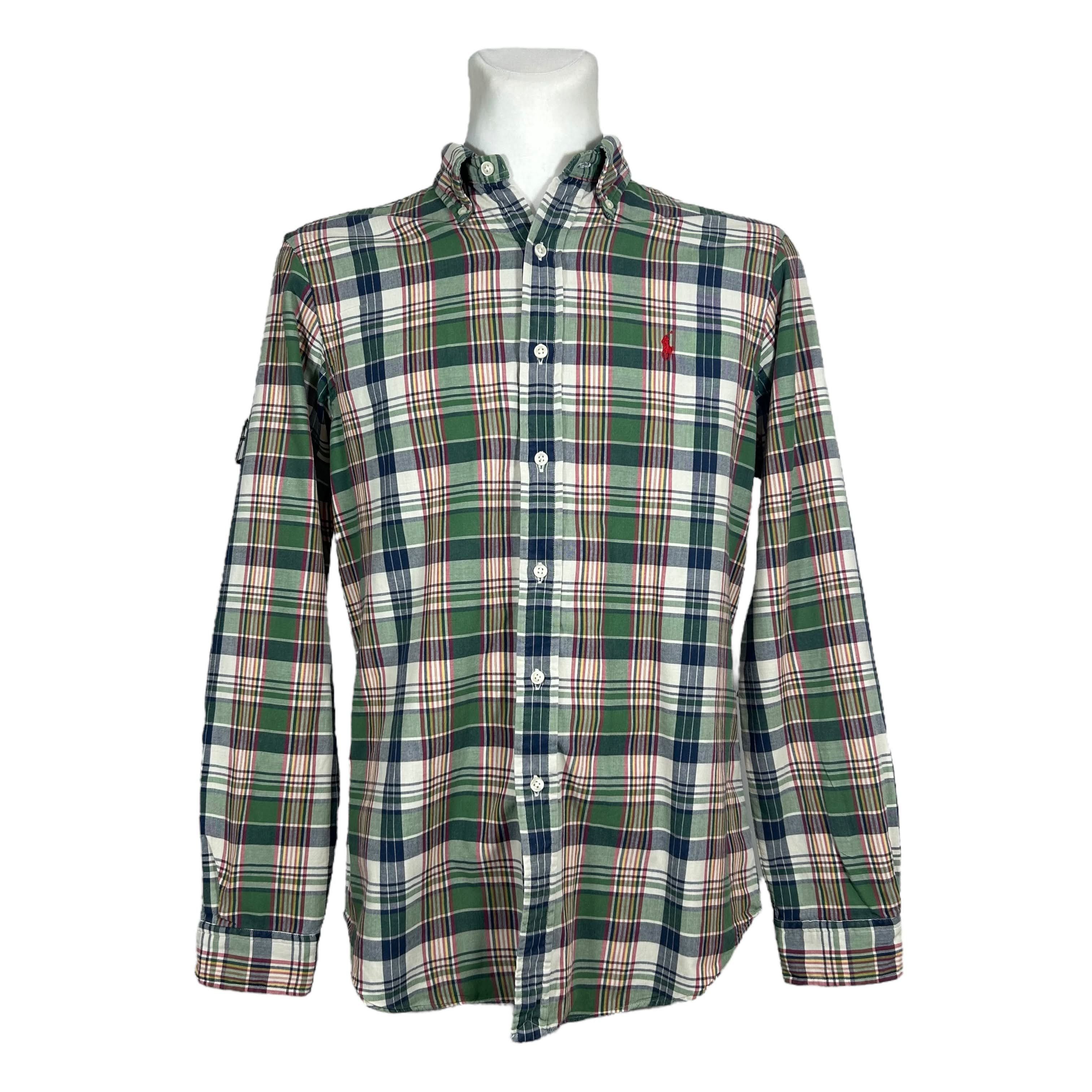 Polo Ralph Lauren Polo Ralph Lauren Green Check Lined Shirt Cotton M Size US M / EU 48-50 / 2 - 1 Thumbnail